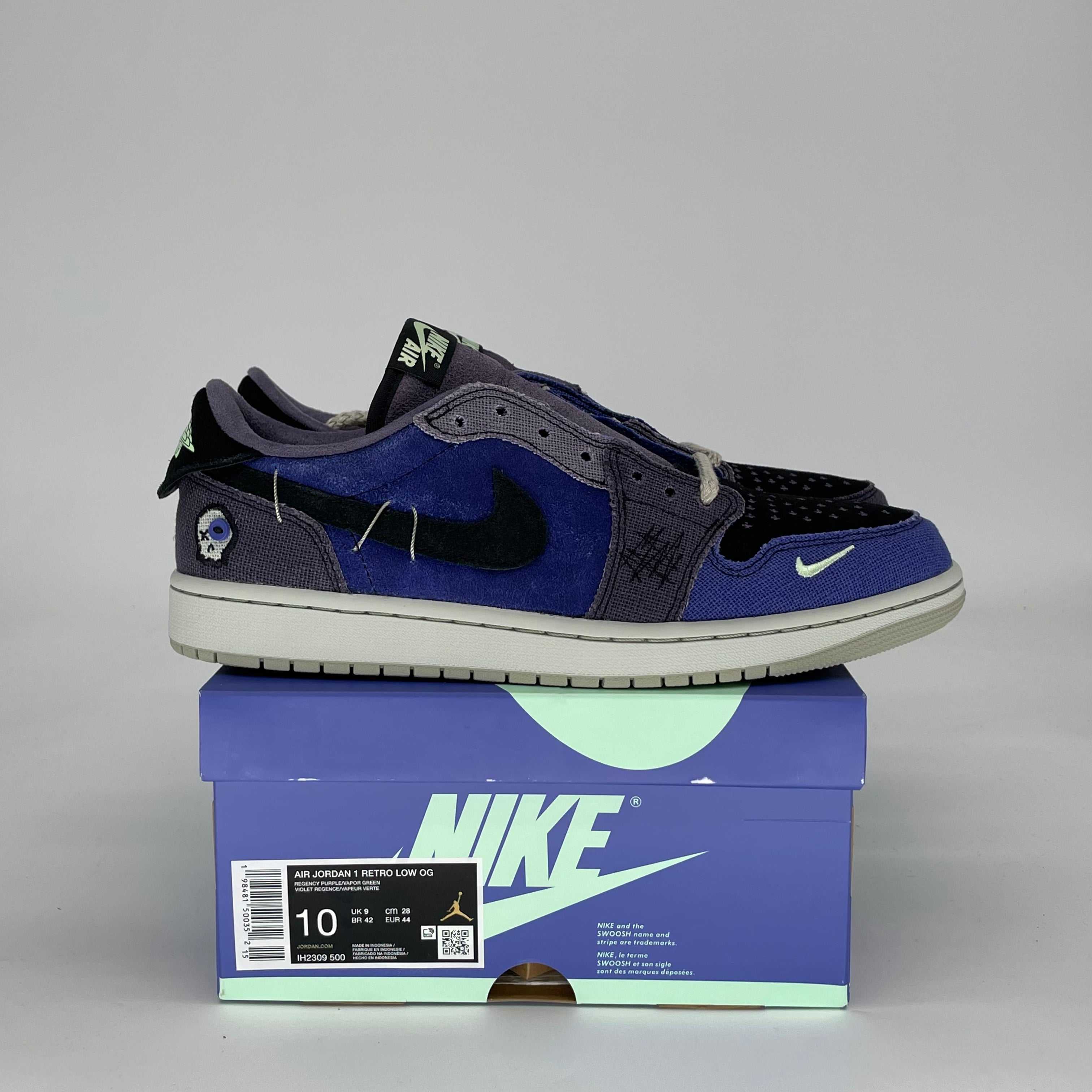 AIR JORDAN 1 LOW ZION WILLIAMSON VOODOO ALTERNATE IH2309-500 SIZE 10/11.5W