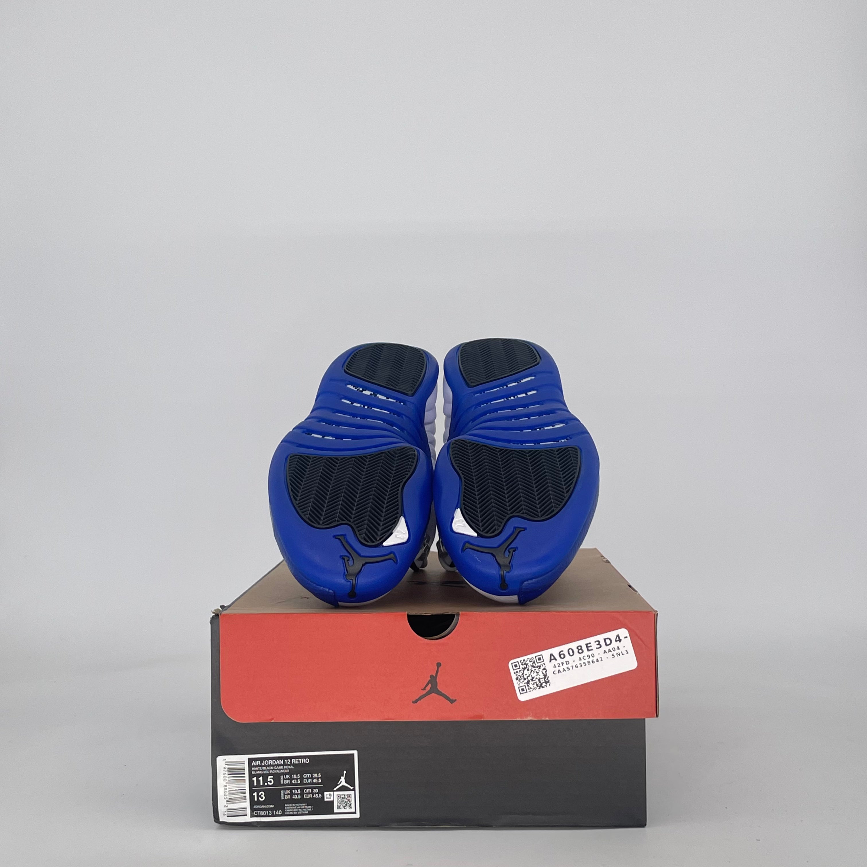 AIR JORDAN 12 BLUEBERRY CT8013-140 SIZE 11.5/13W