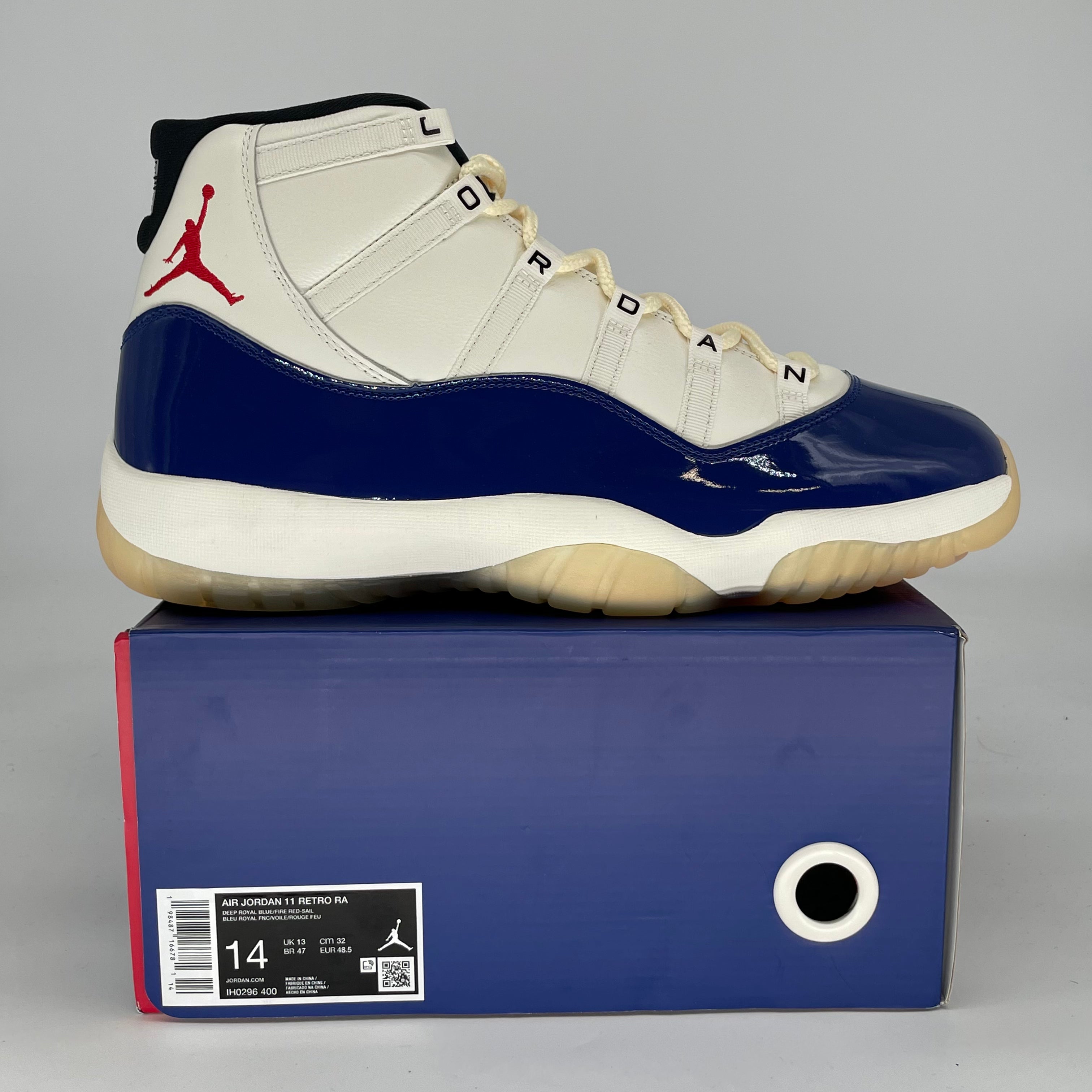 AIR JORDAN 11 RARE AIR IH0296-400 SIZE 14/15.5W