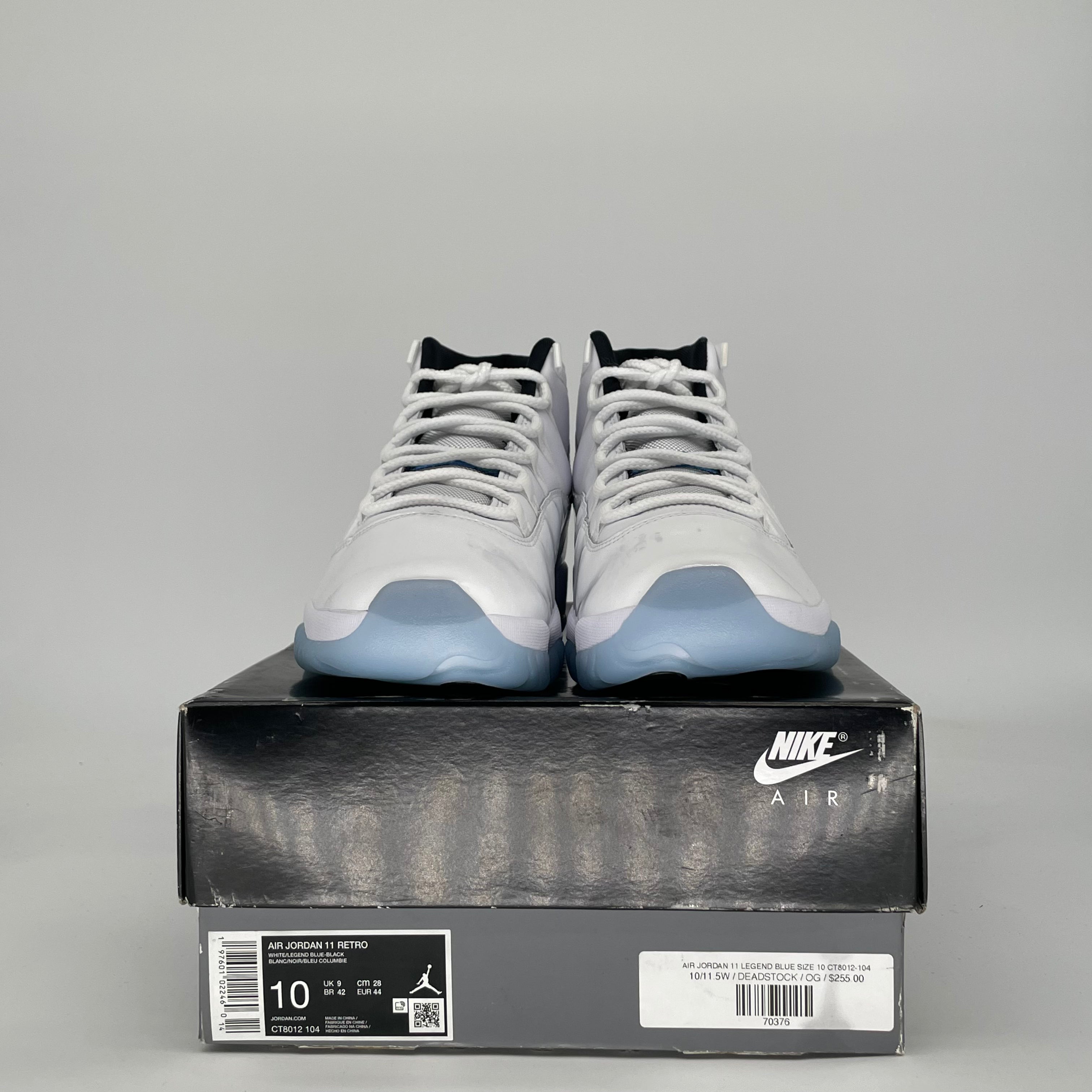 AIR JORDAN 11 LEGEND BLUE CT8012-104 SIZE 10/11.5W