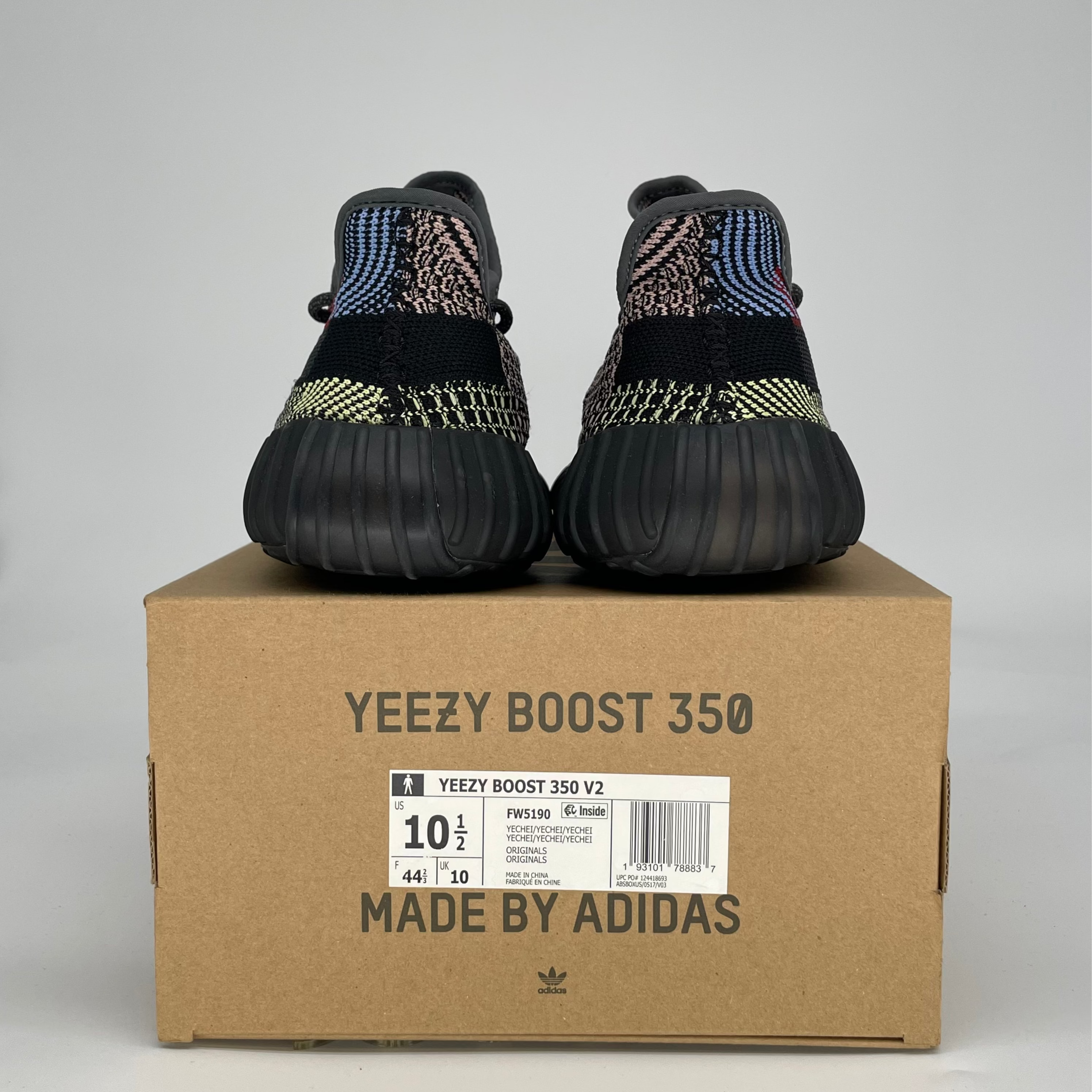 ADIDAS YEZZY BOOST 350 V2 YECHEIL (NON REFLECTIVE) FW5190 SIZE 10.5/12W