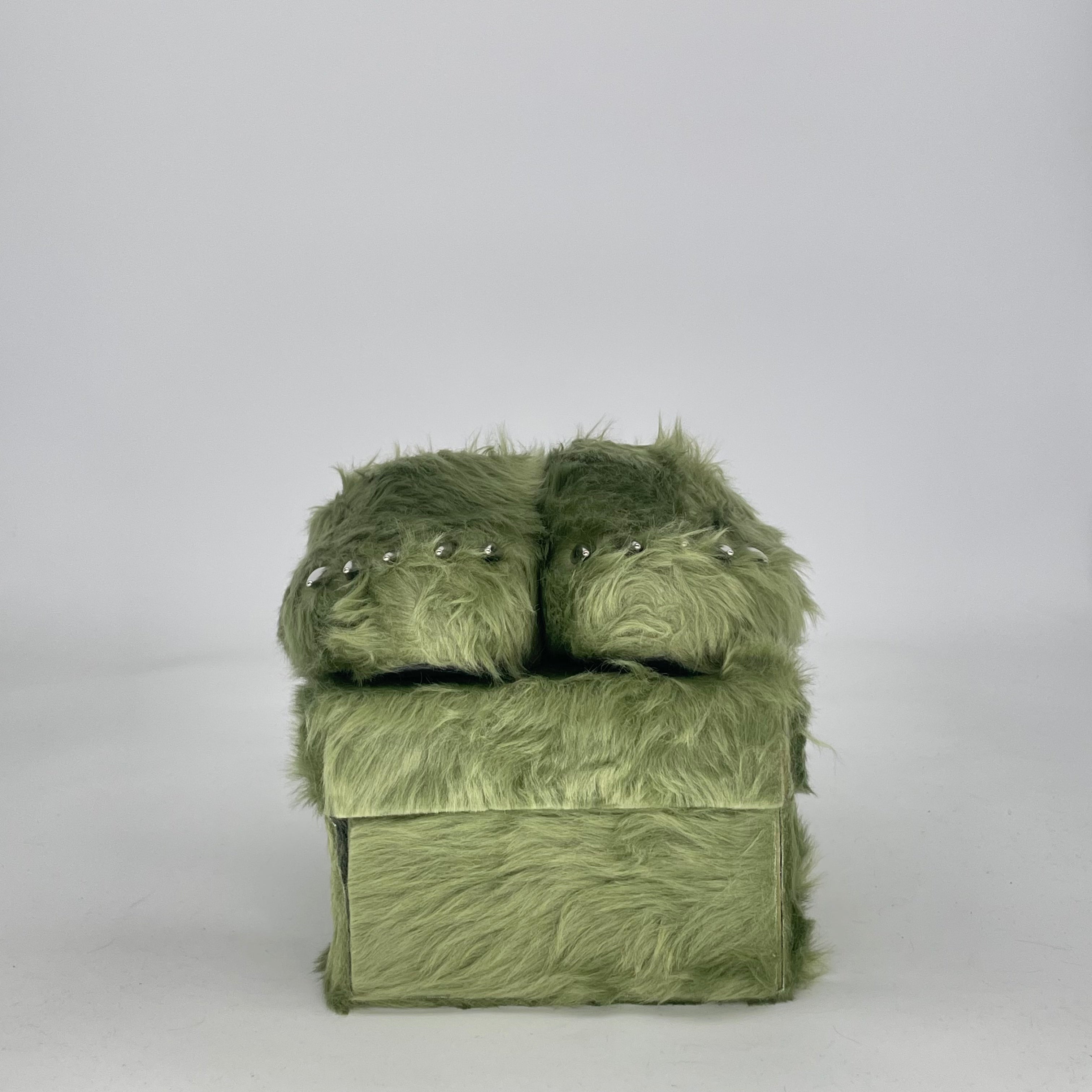 BRAVEST STUDIOS BEAR CLAW MULE GREEN SIZE 9/10.5W
