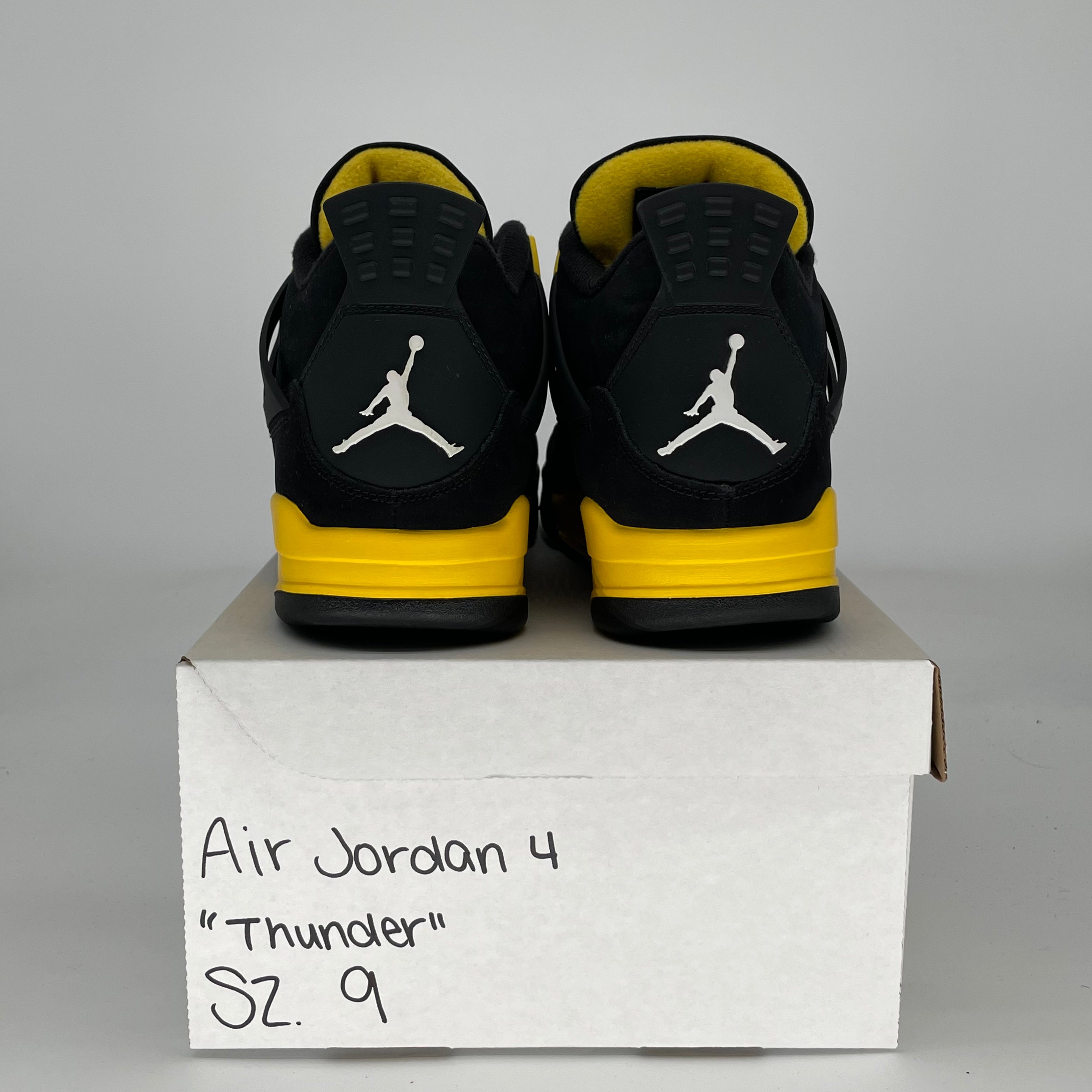 AIR JORDAN 4 THUNDER DH6927-017 SIZE 9/10.5W