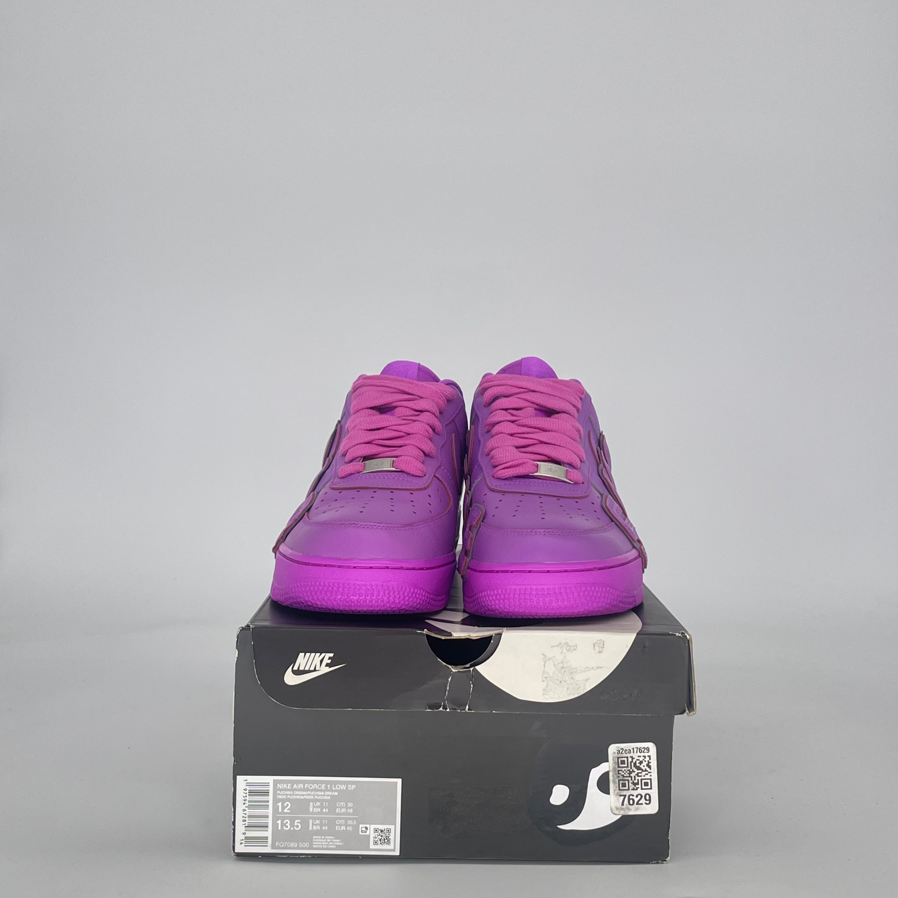 NIKE AIR FORCE 1 LOW CACTUS PLANT FLEA MARKET FUCHSIA DREAM FQ7069-500 SIZE 12/13.5W