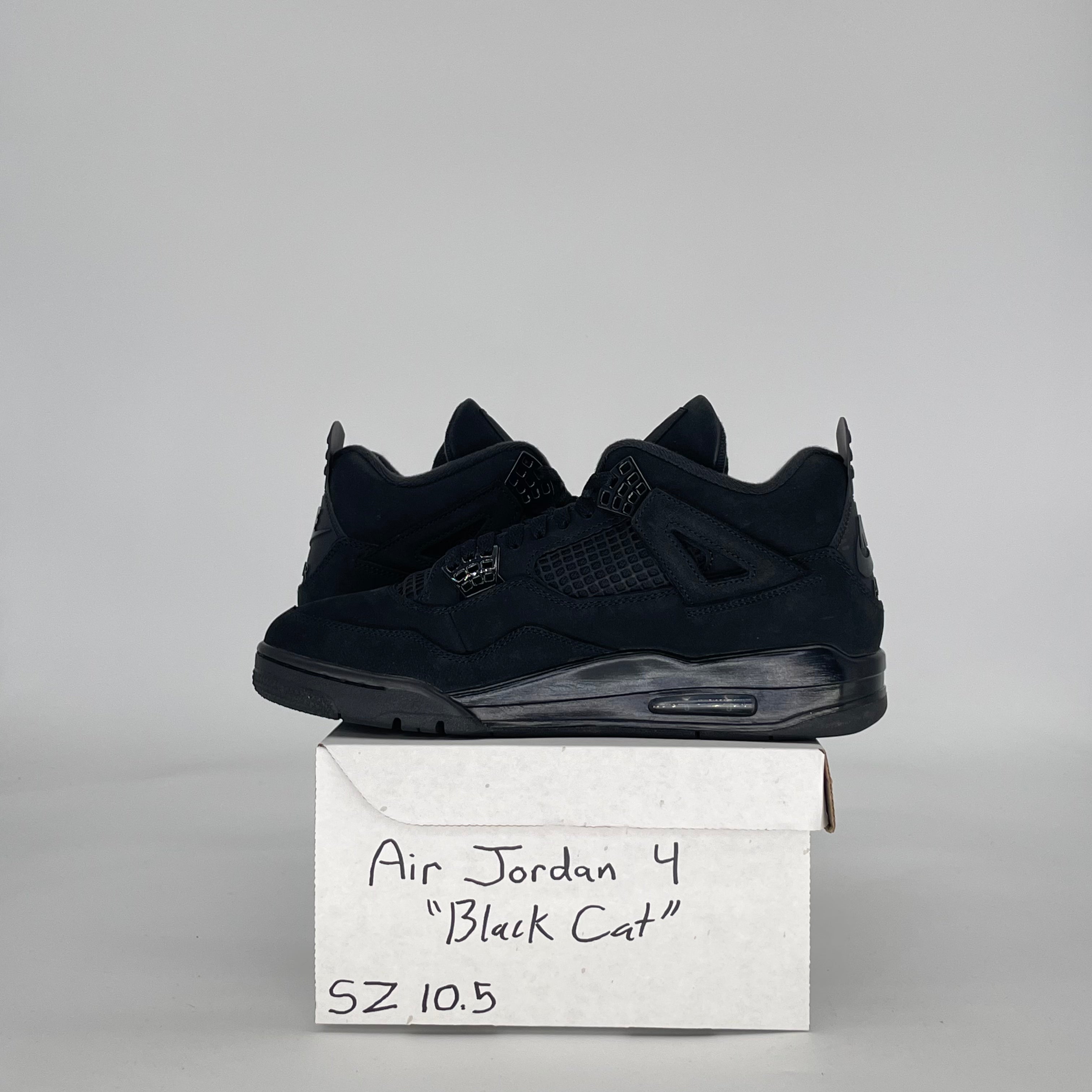 AIR JORDAN 4 BLACK CAT FV5029-010 SIZE 10.5/12W