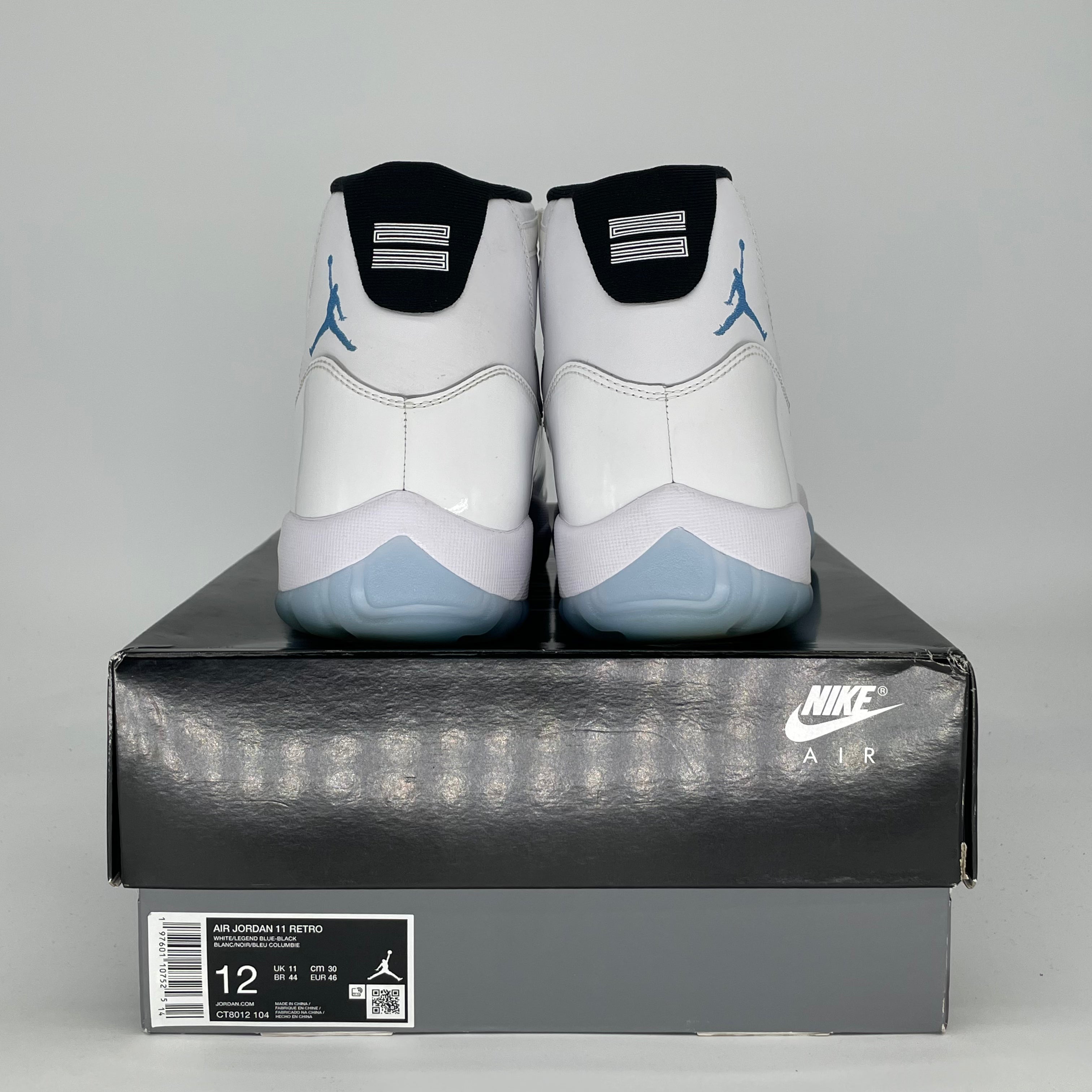 AIR JORDAN 11 LEGEND BLUE CT8012-104 SIZE 12/13.5W