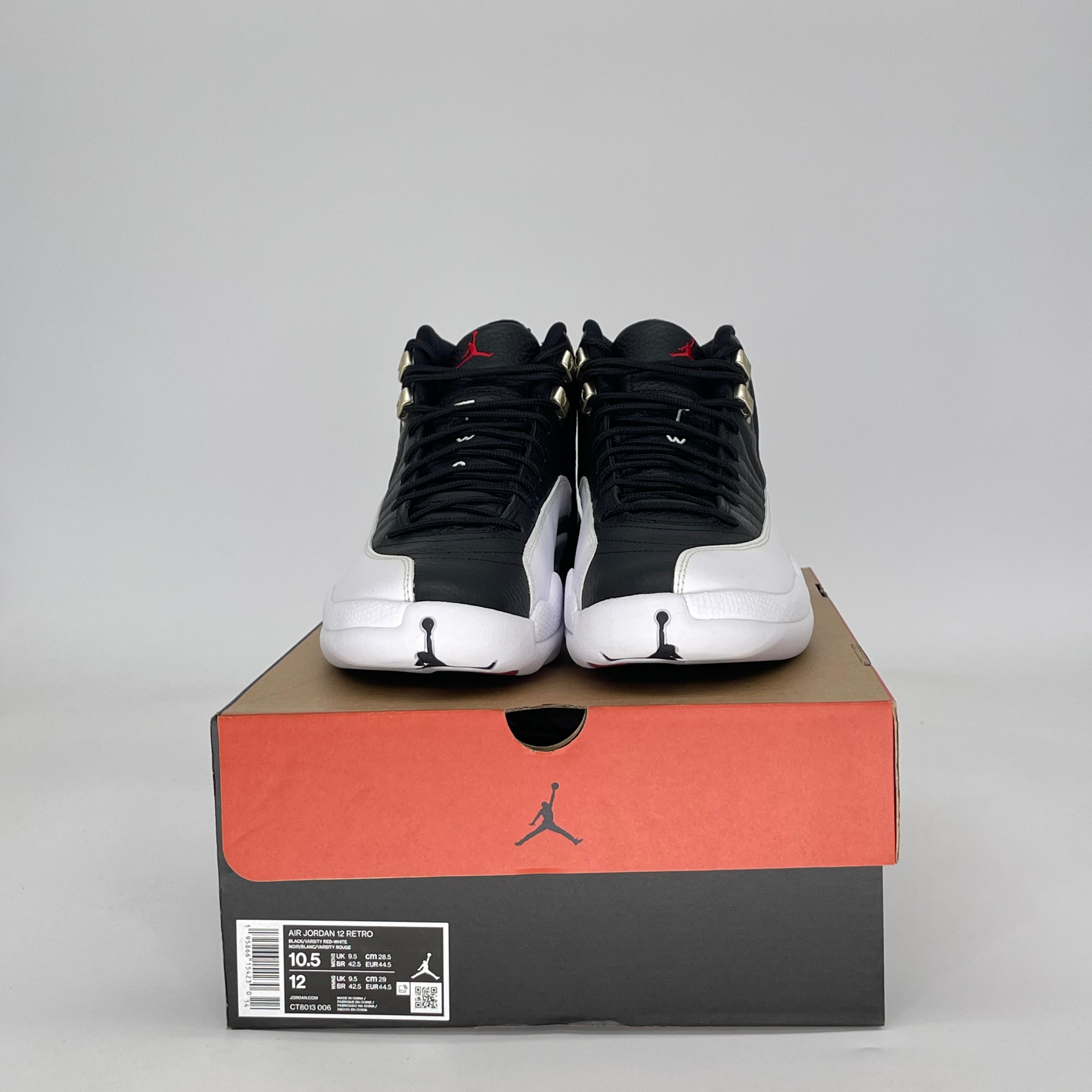 AIR JORDAN 12 PLAYOFFS CT8013-006 SZ 10.5/12W