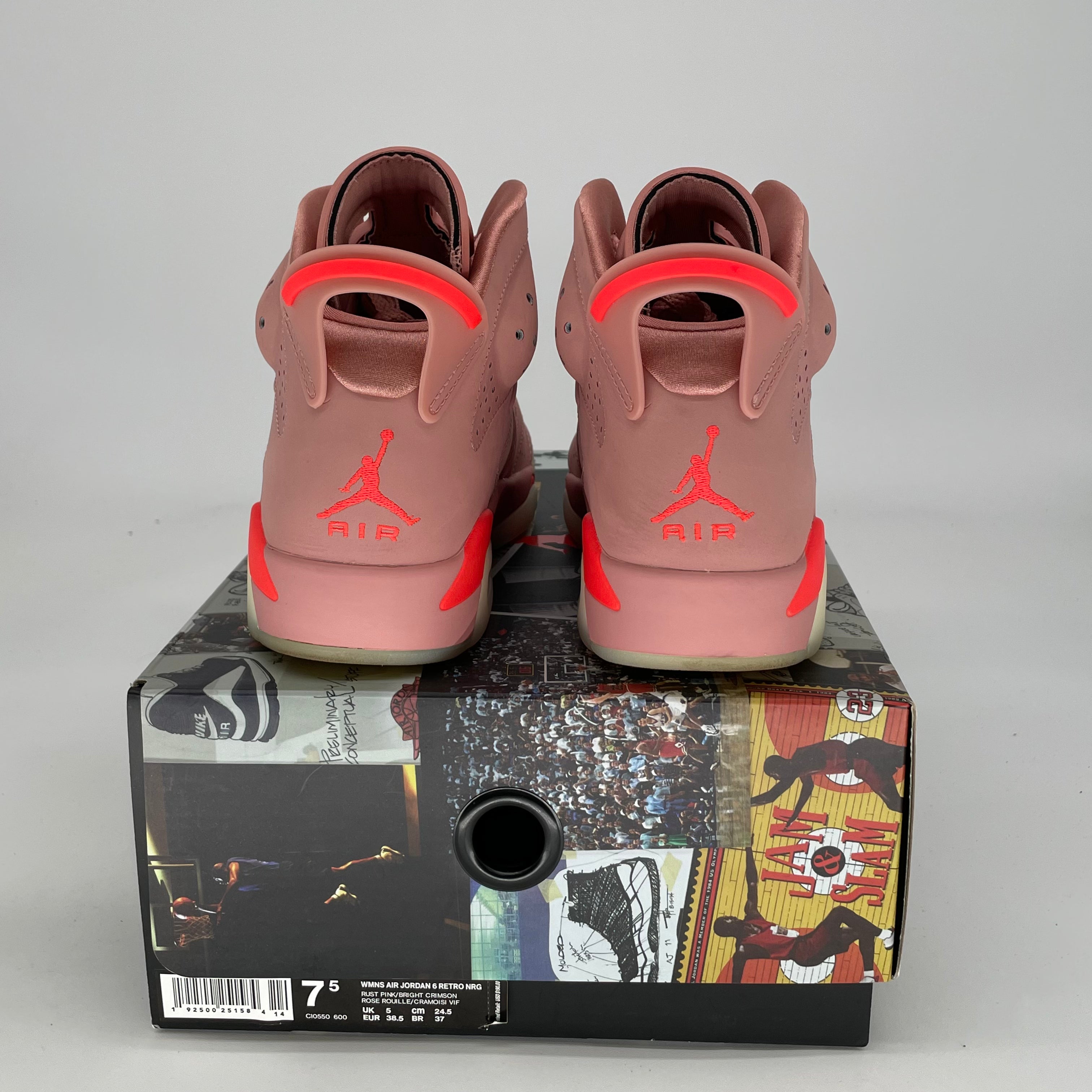 AIR JORDAN 6 ALEALI MAY W SIZE 6/7.5W CI0550-600