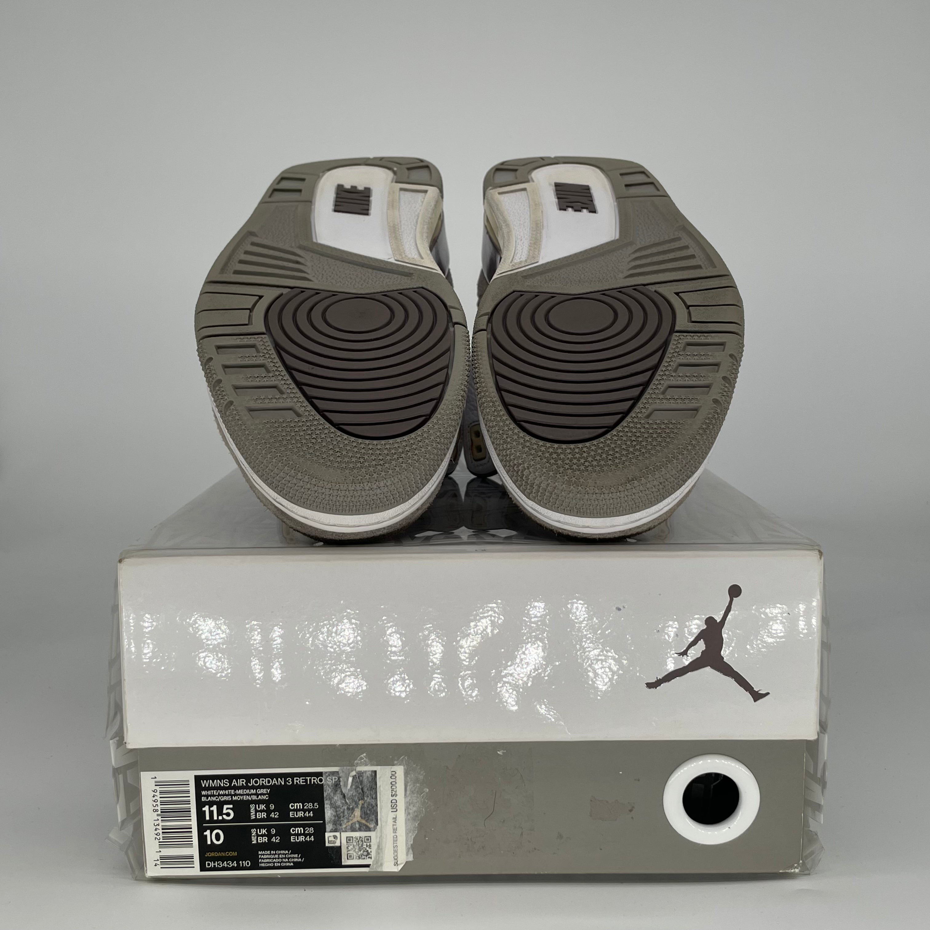 AIR JORDAN 3 A MA MANIERE W DH3434-110 SIZE 10.5/11.5W