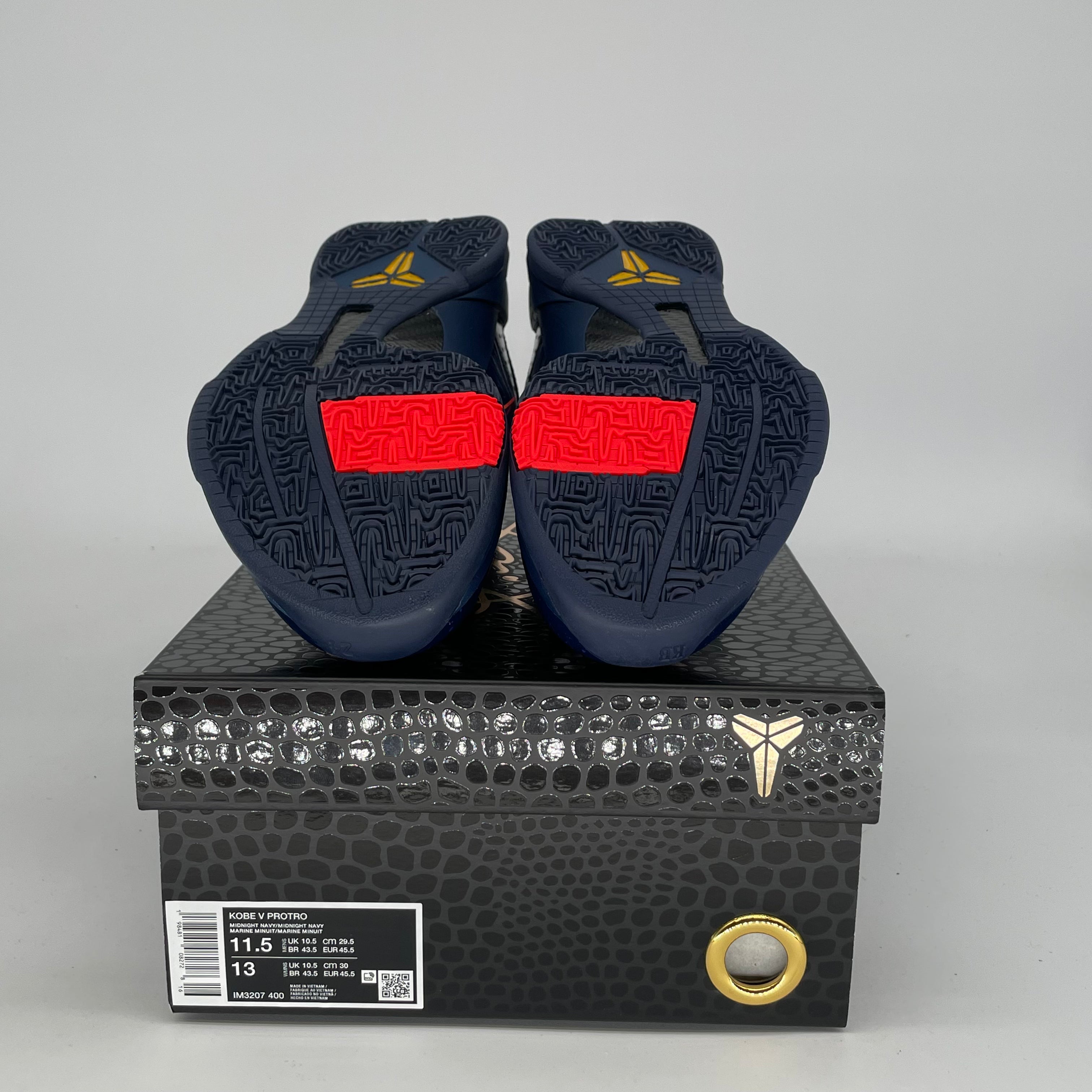 NIKE KOBE 5 PROTRO CAITLIN CLARK INDIANA FEVER IM3207-400 SIZE 11.5/13W