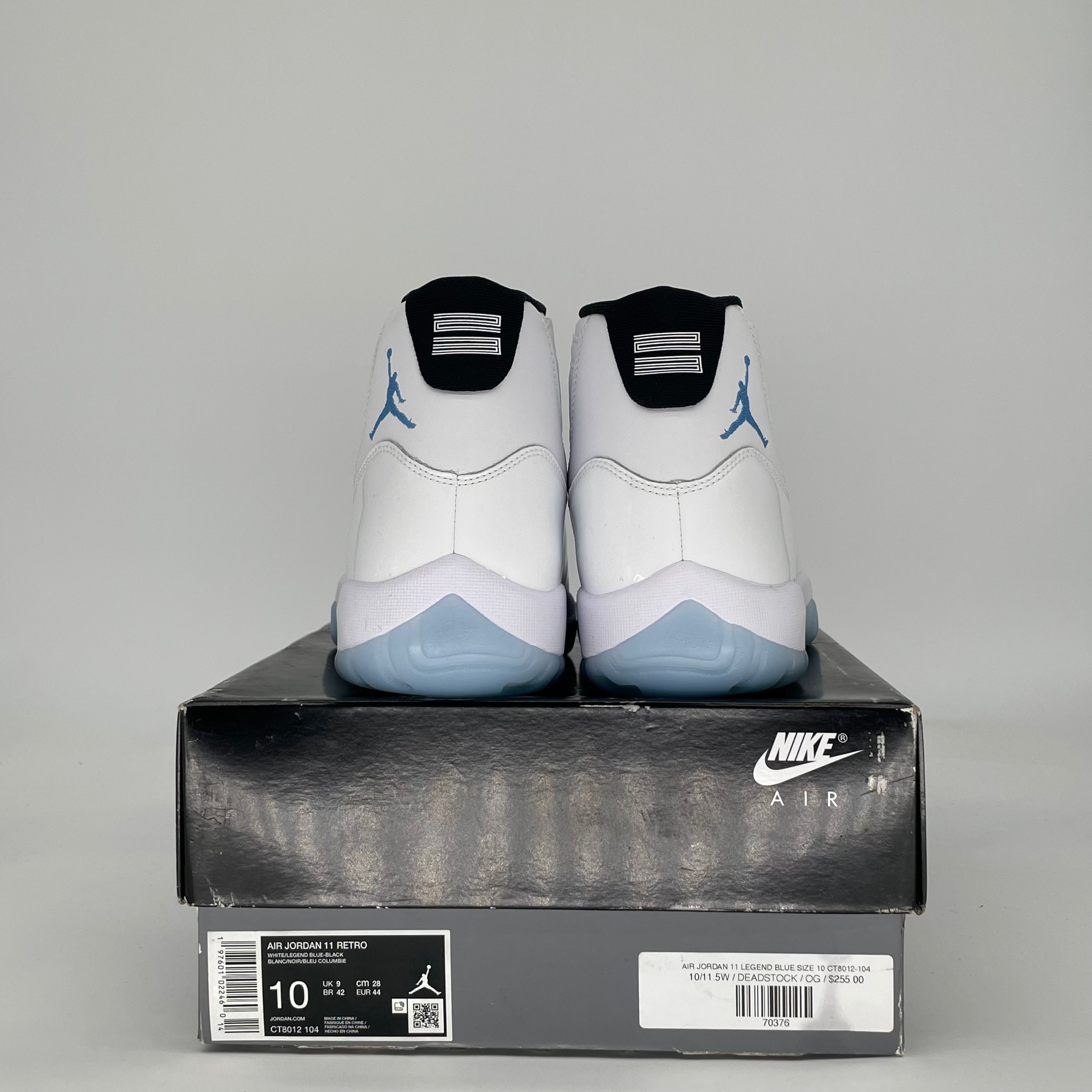 AIR JORDAN 11 LEGEND BLUE CT8012-104 SIZE 10/11.5W