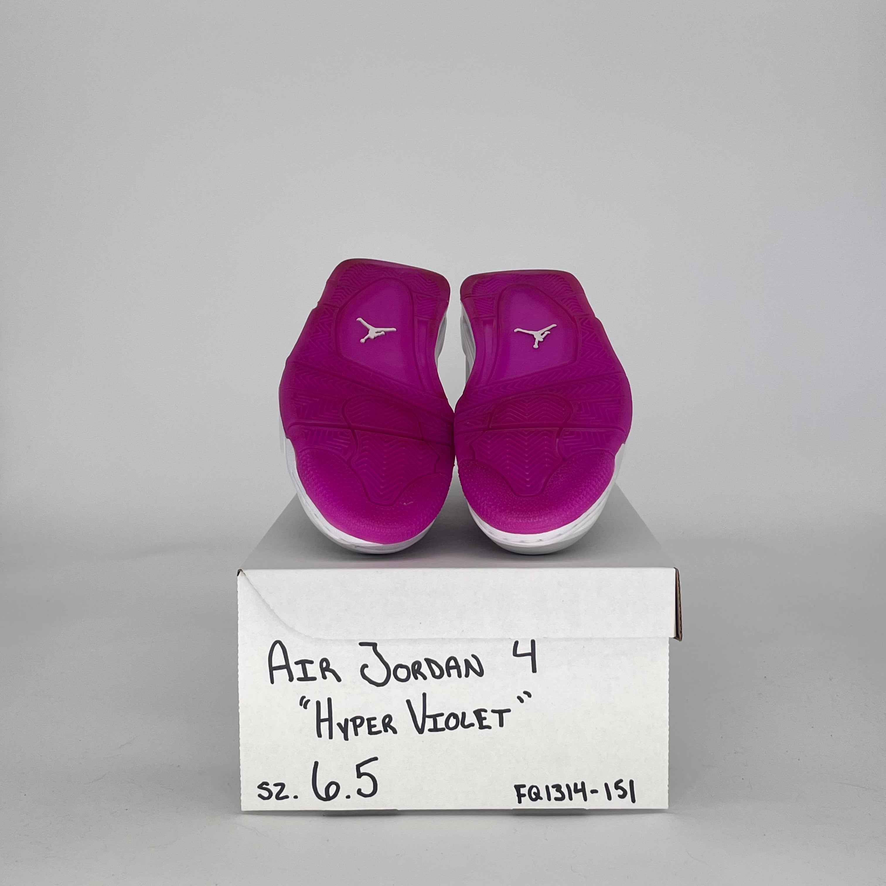 AIR JORDAN 4 HYPER VIOLET FQ1314-151 SIZE 6.5/8W GS