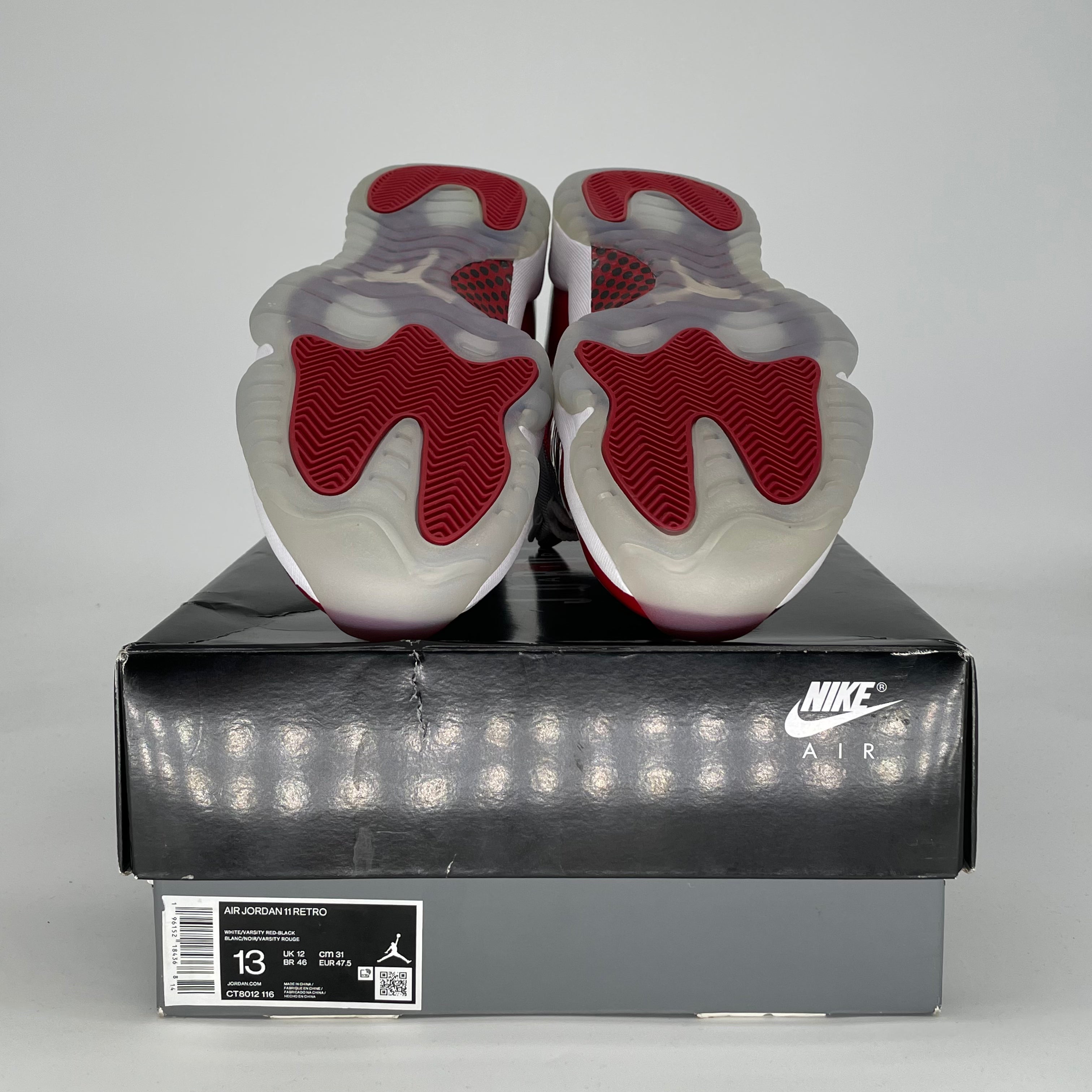 AIR JORDAN 11 CHERRY CT8012-116 SIZE 13/14.5W