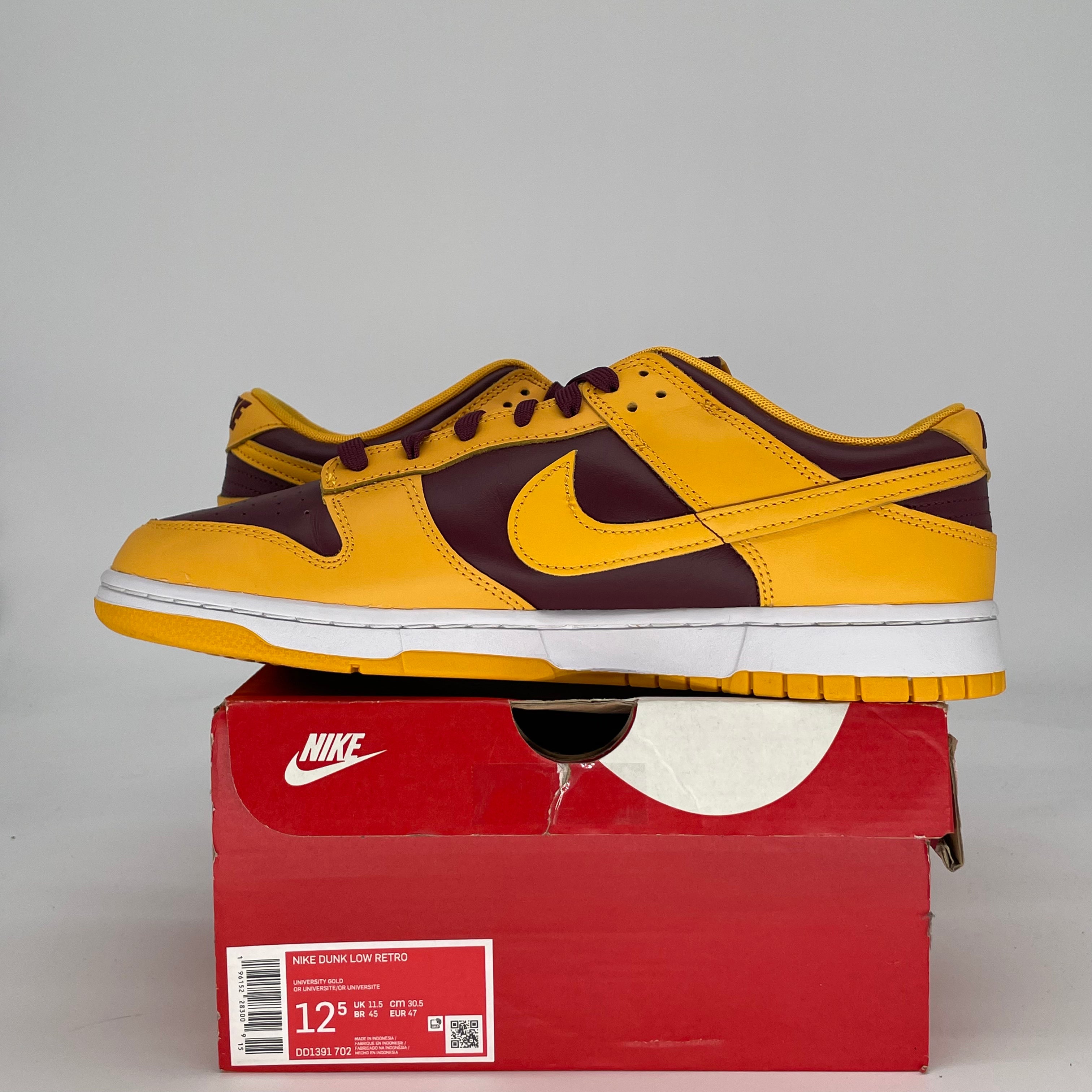 NIKE DUNK LOW ARIZONA STATE DD1391-702 SIZE 12.5/14W