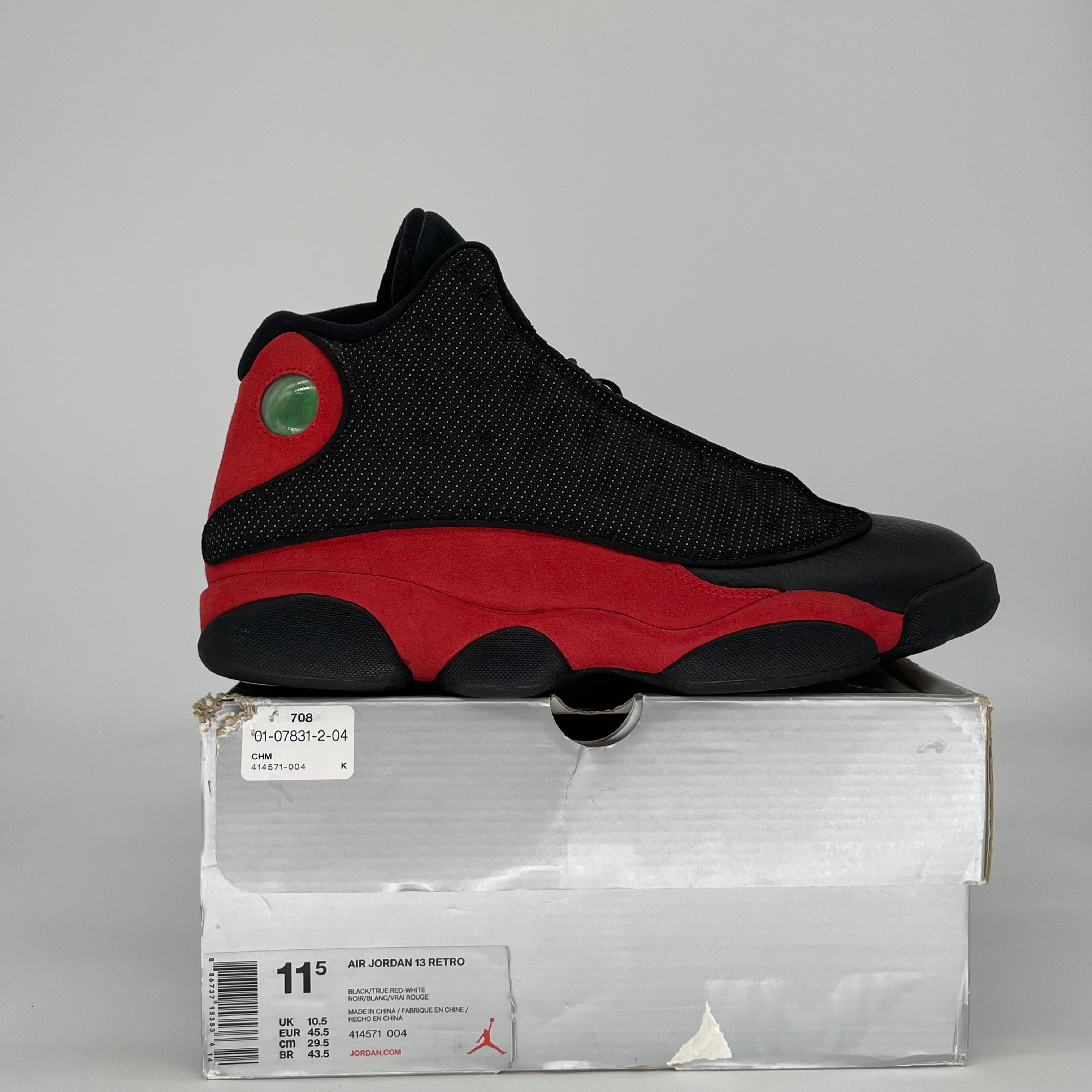 AIR JORDAN 13 BRED (2017) 414571-004 SIZE 11.5/13W