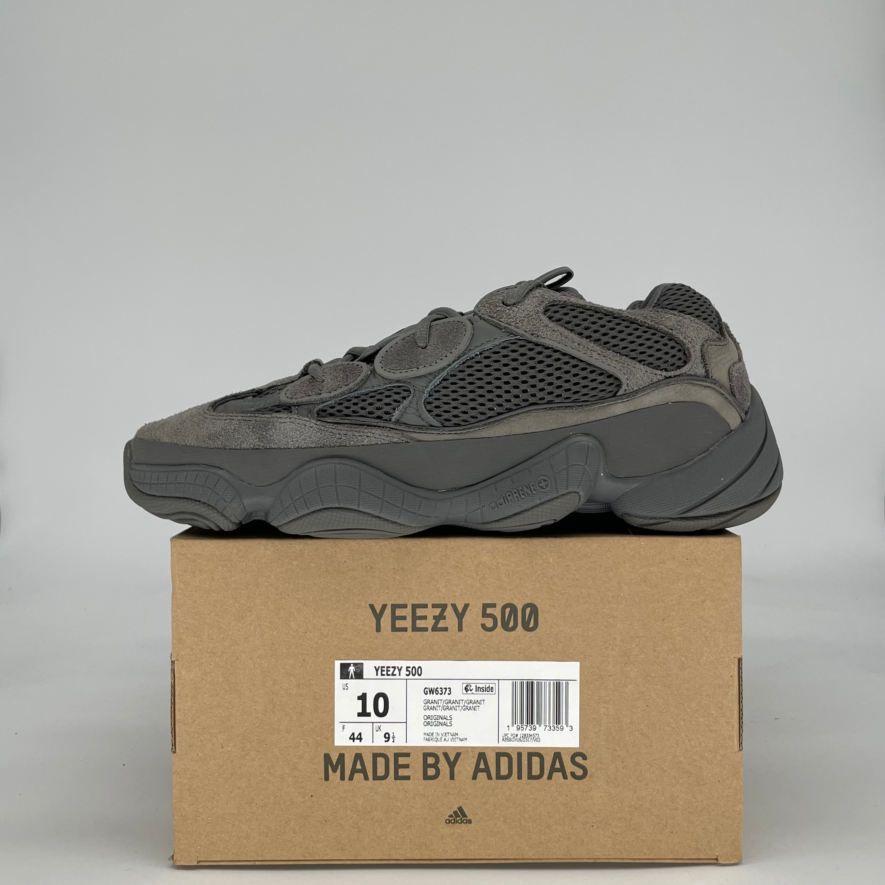 ADIDAS YEEZY 500 GRANITE GW6373 SIZE 10/11.5W