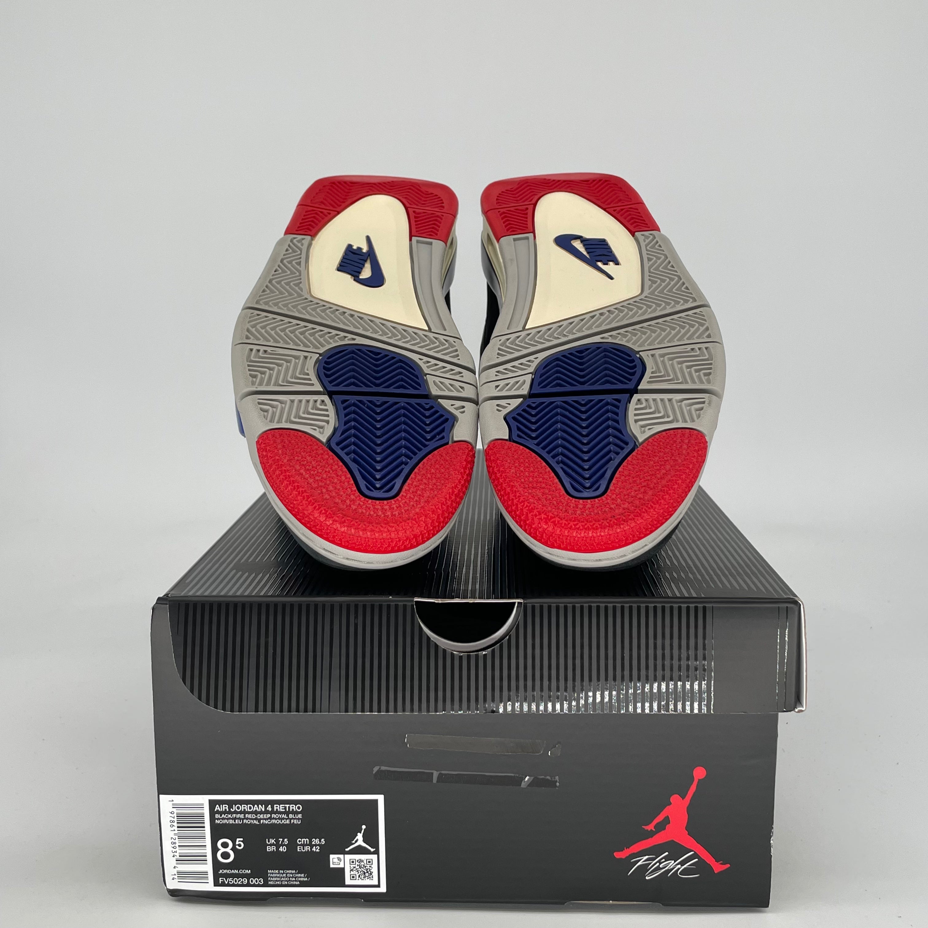 AIR JORDAN 4 RARE AIR WHITE LETTERING FV5029-003 SIZE 8.5/10W