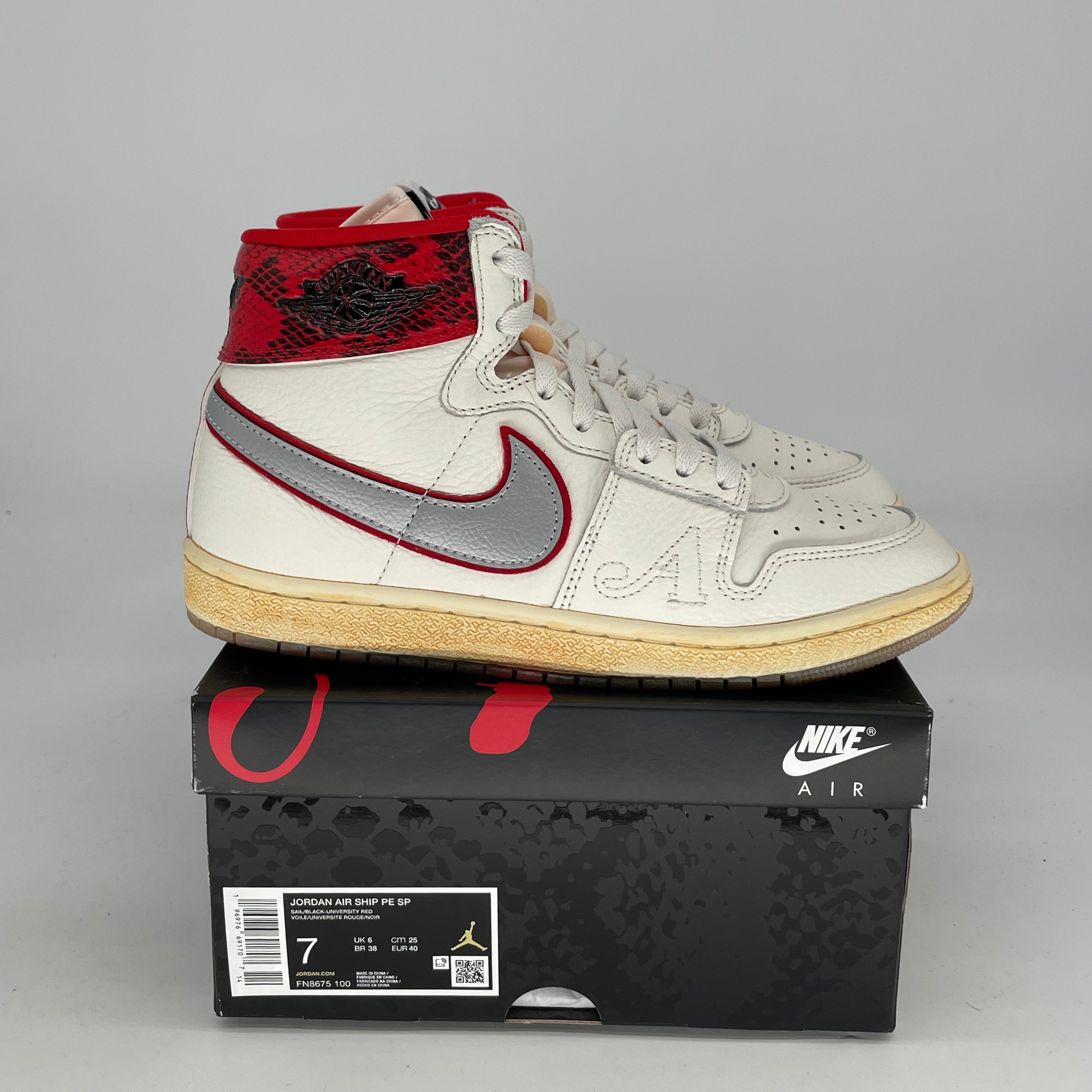 NIKE JORDAN AIR SHIP AWAKE NY SIZE 7/8.5W FN8675-100
