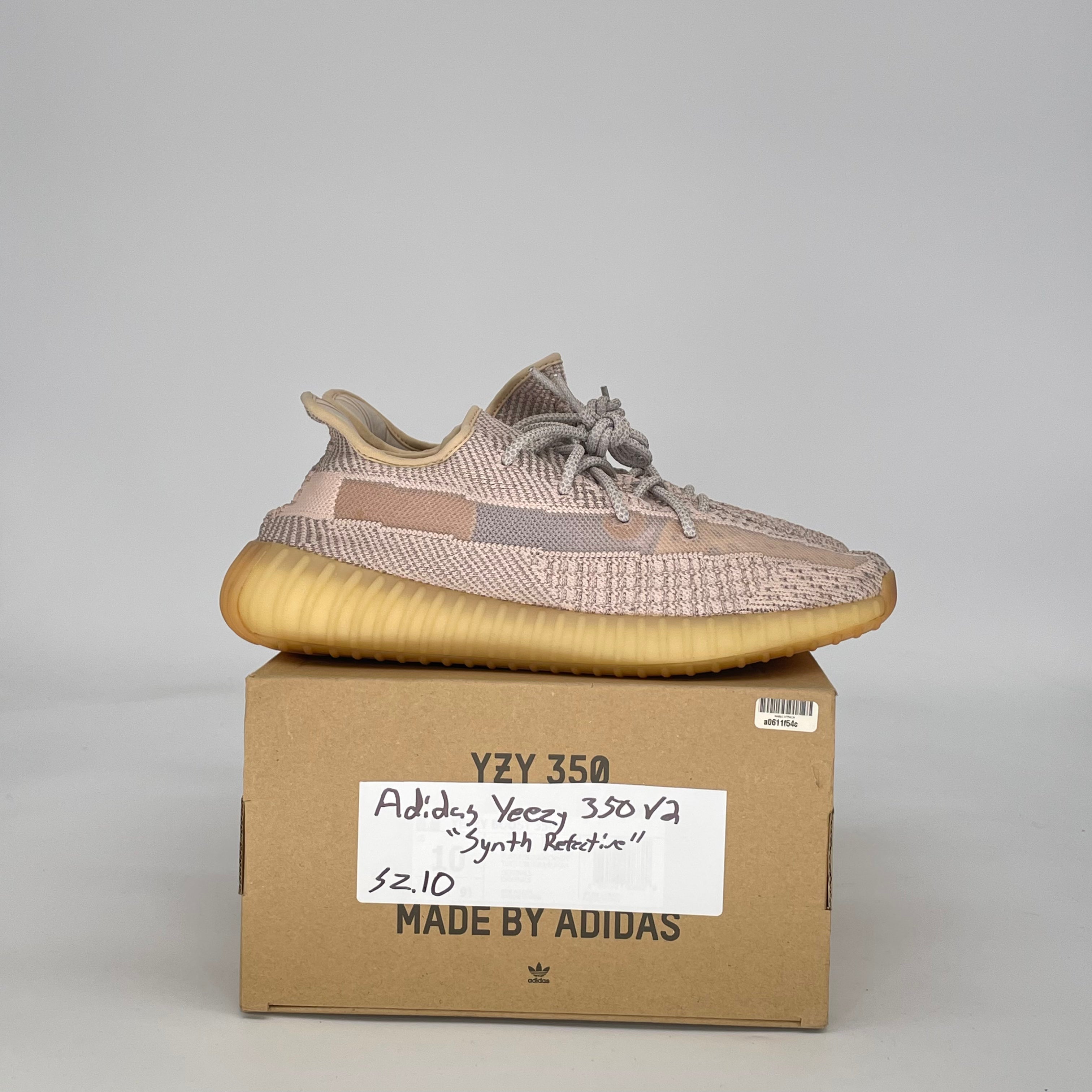 ADIDAS YEEZY BOOST 350 V2 SYNTH REFLECTIVE FV5666 SIZE 10/11.5W
