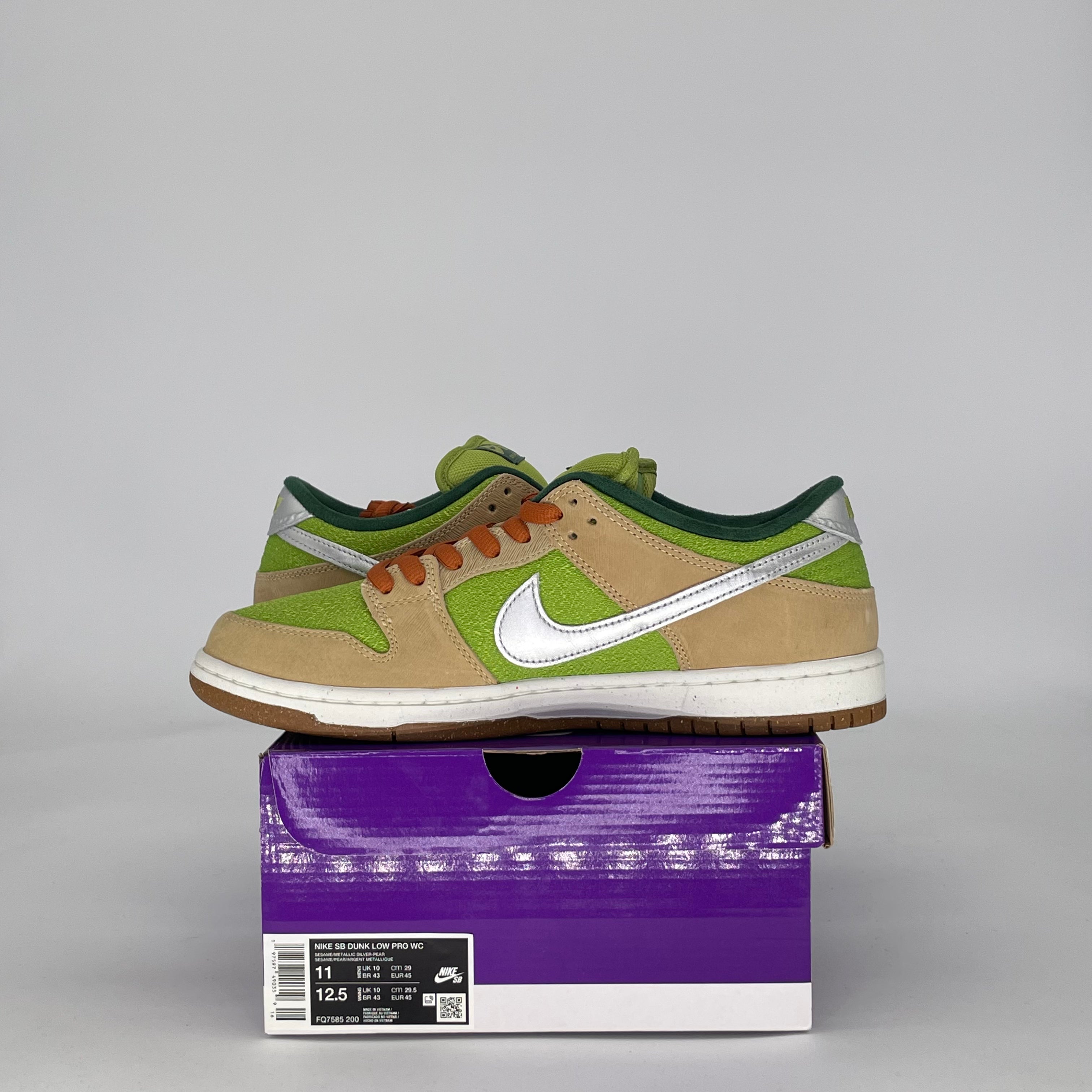 NIKE SB DUNK LOW ESCARGOT FQ7585-200 SIZE 11/12.5W