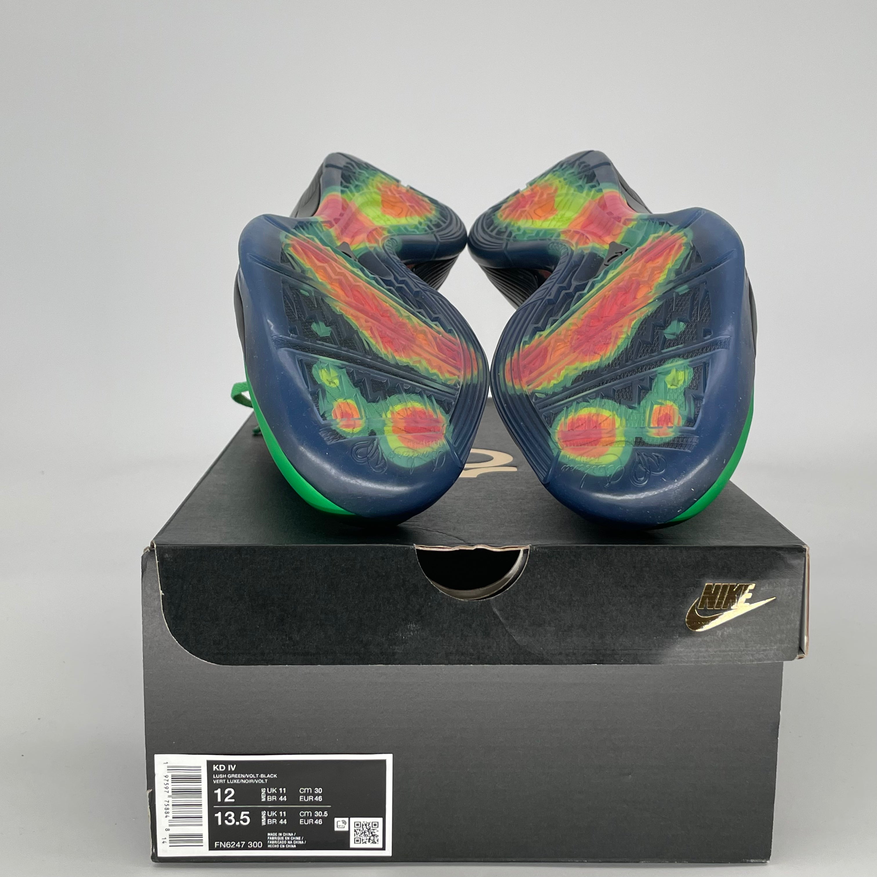 NIKE KD 4 WEATHERMAN FN6247-300 SIZE 12/13.5W