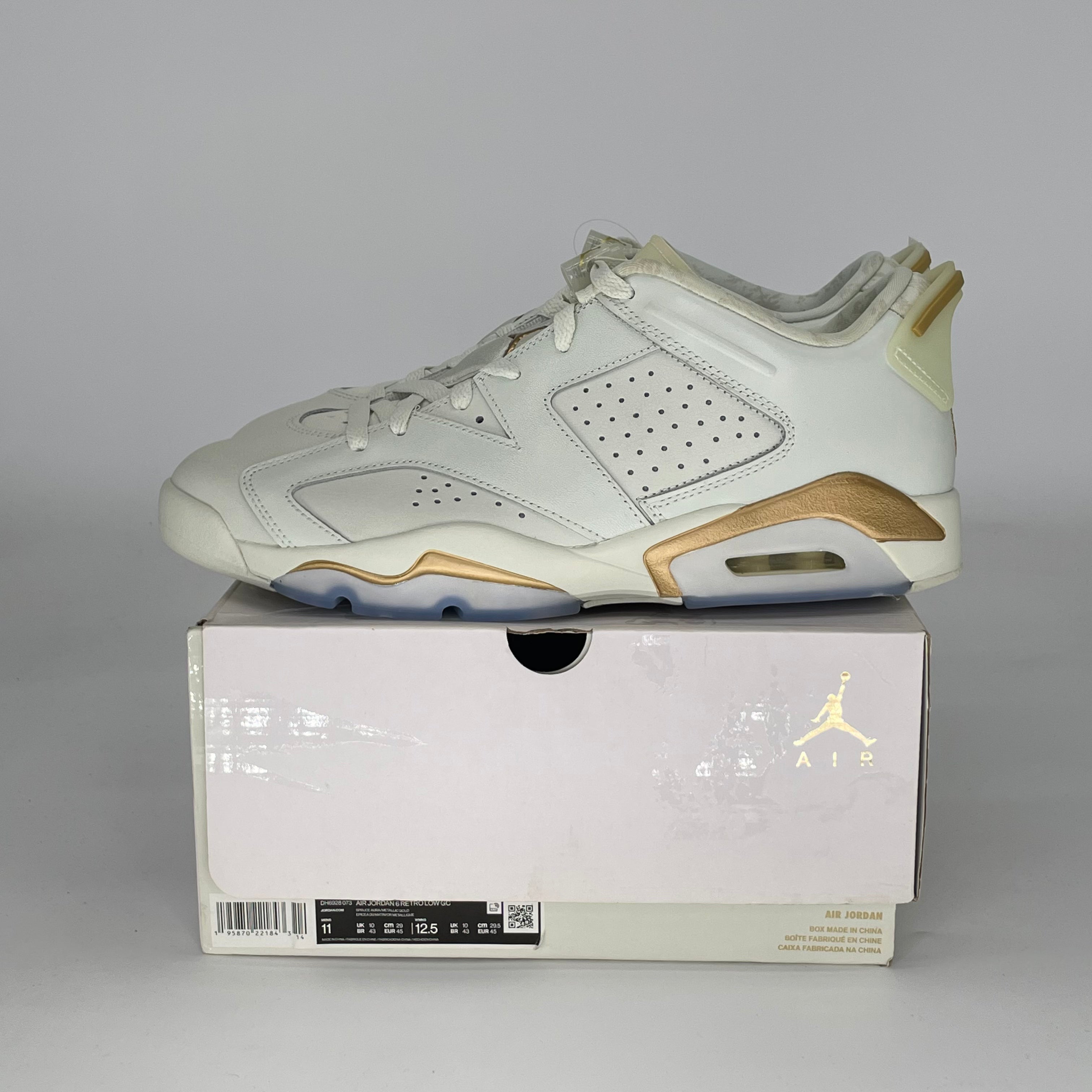 AIR JORDAN 6 LOW LUNAR NEW YEAR 2022 DH6928-073 SIZE 11/12.5W