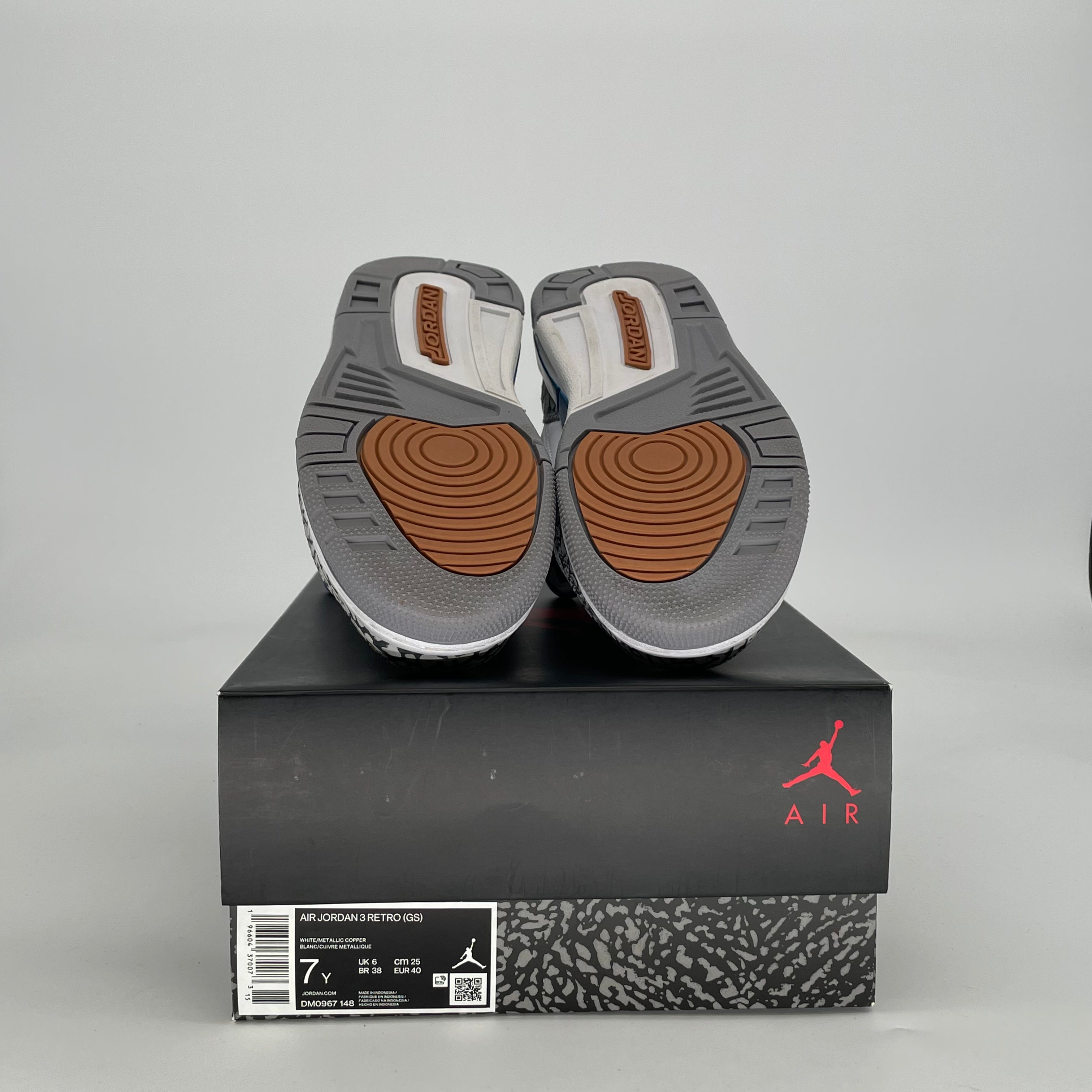 AIR JORDAN 3 WIZARDS DM0967-148 SIZE 7/8.5W