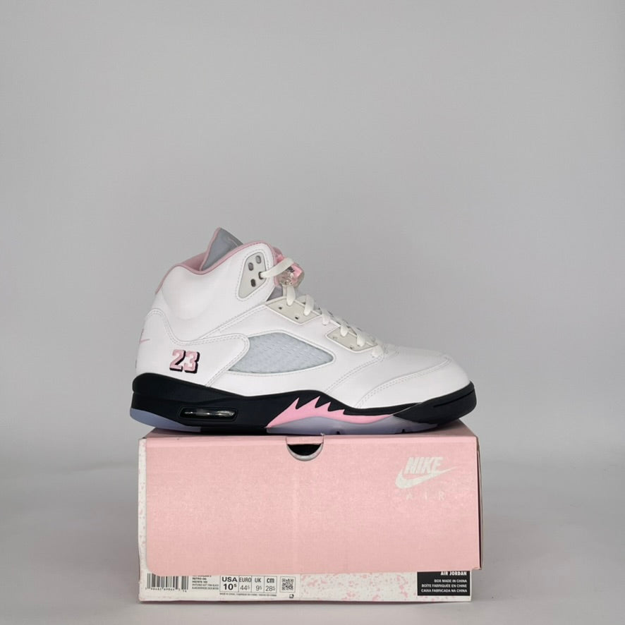 AIR JORDAN 5 MEDIUM SOFT PINK HQ7978-102 SIZE 10.5/12W