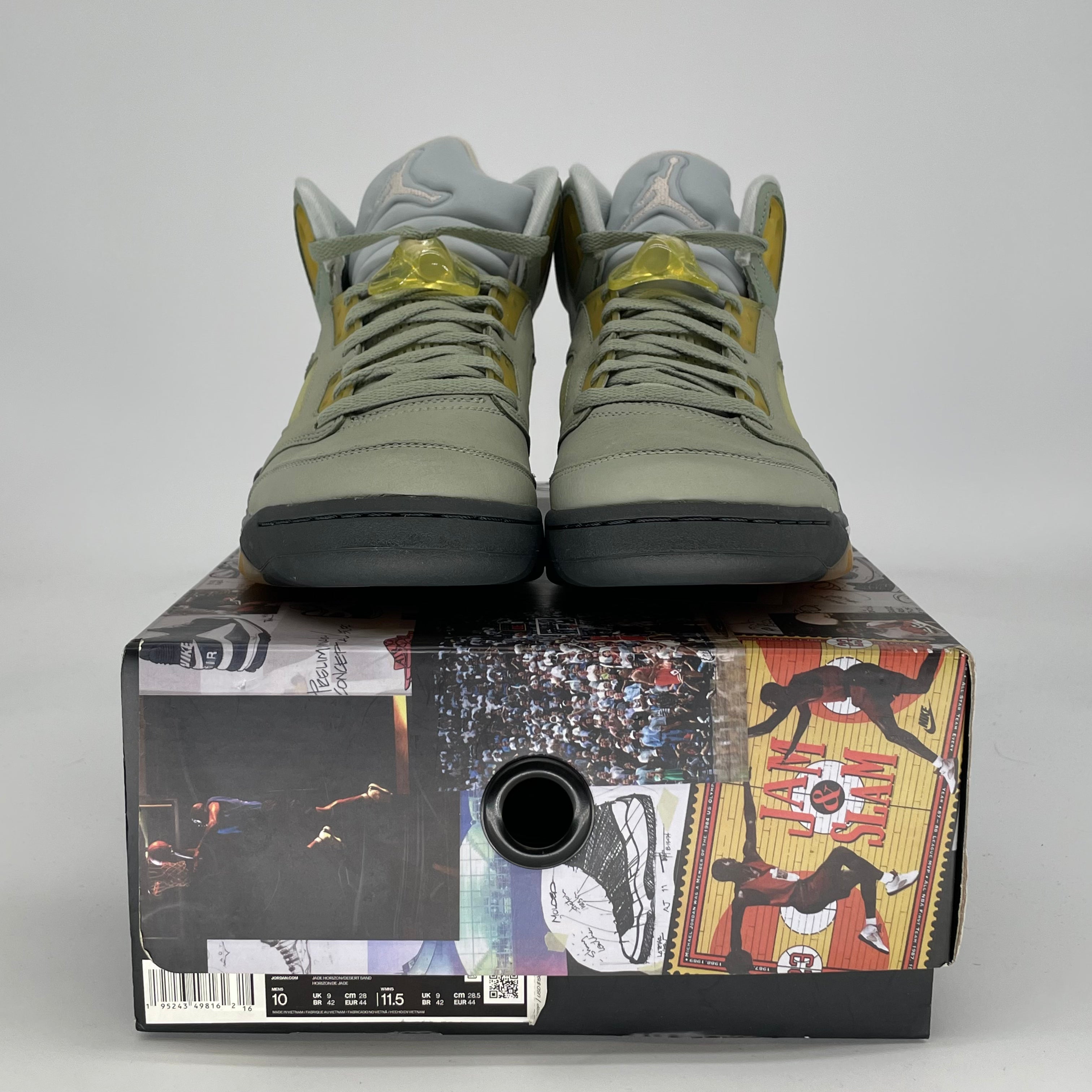 AIR JORDAN 5 JADE HORIZON DC7501-300 SIZE 10/11.5W