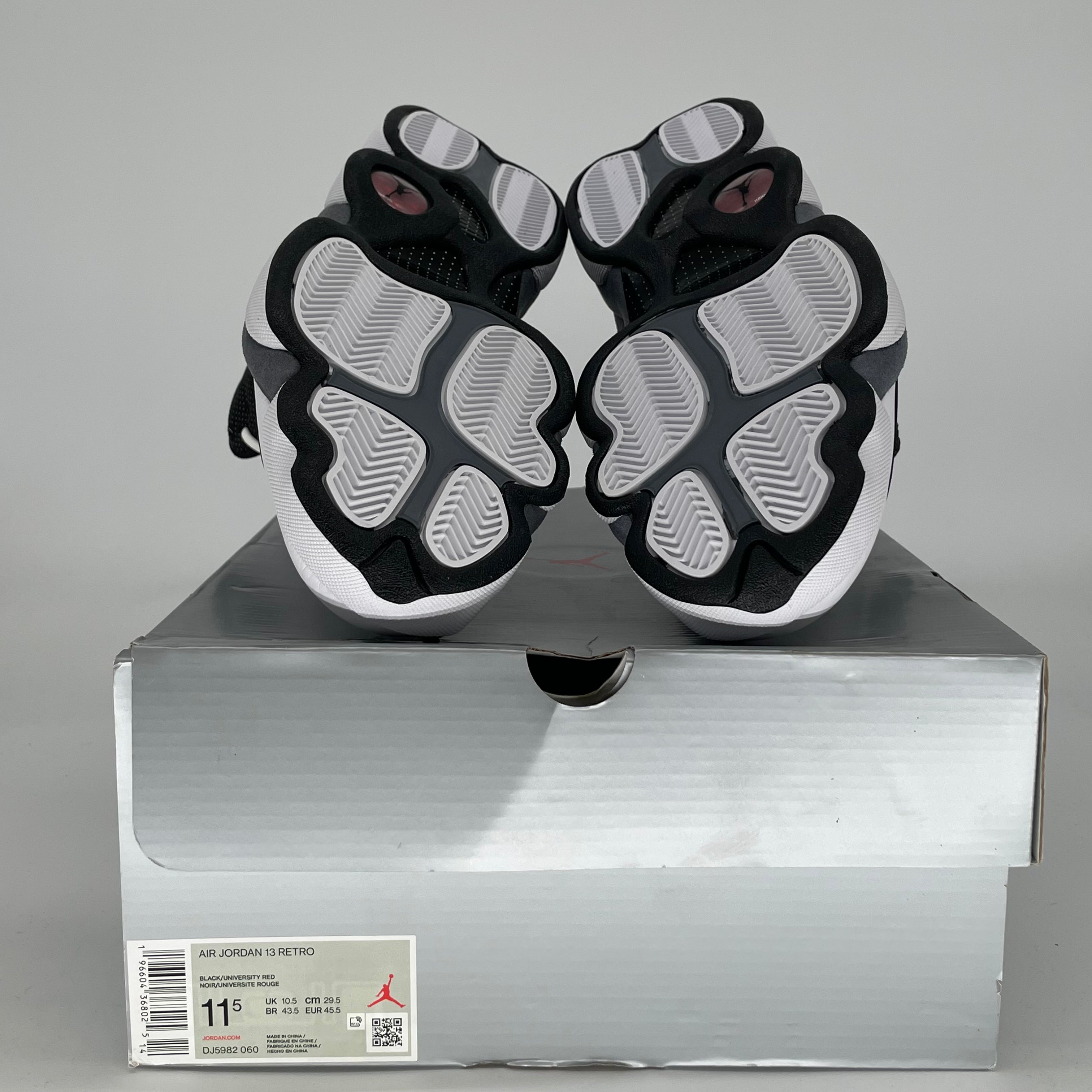 AIR JORDAN 13 BLACK FLINT DJ5982-060 SIZE 11.5/13W