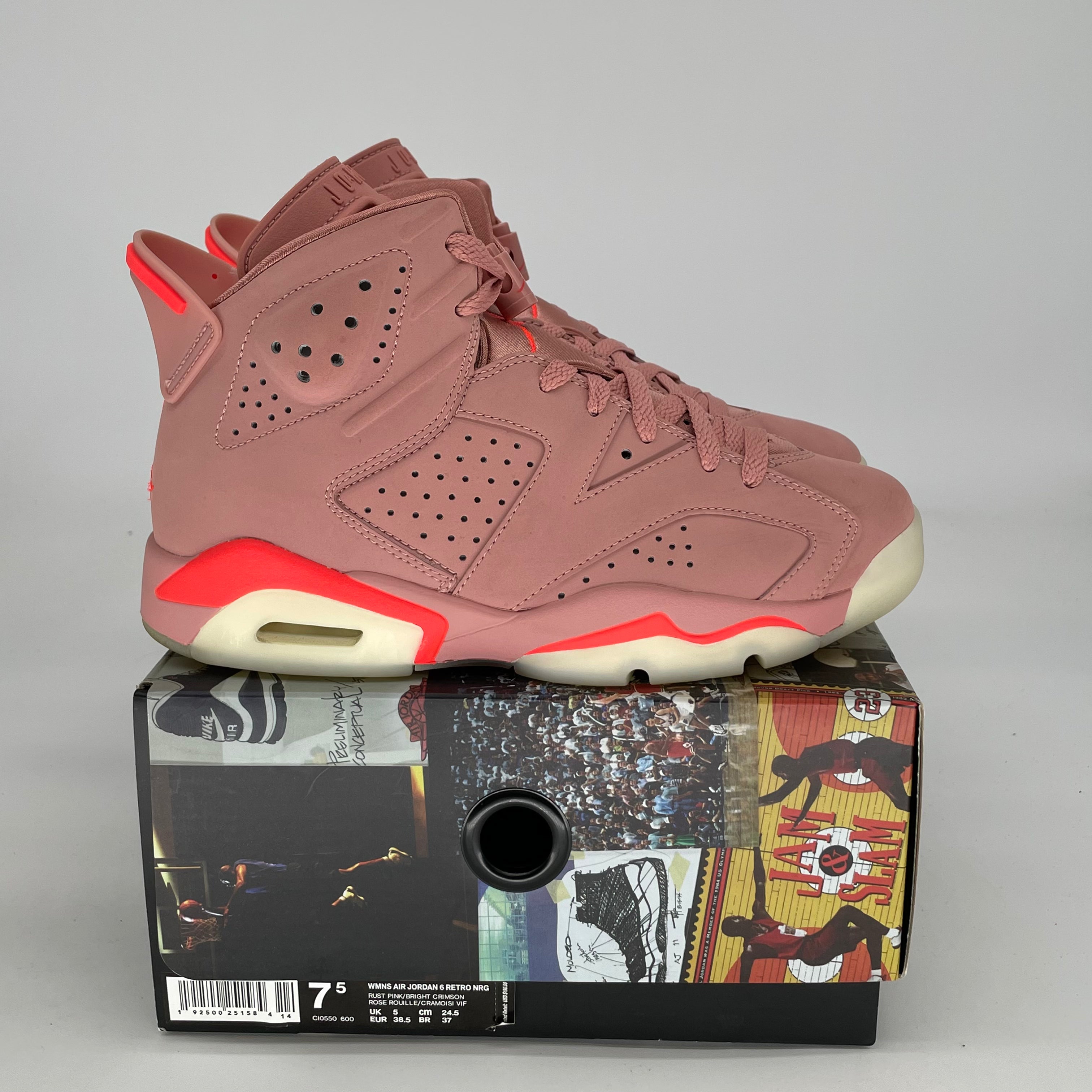 AIR JORDAN 6 ALEALI MAY W SIZE 6/7.5W CI0550-600