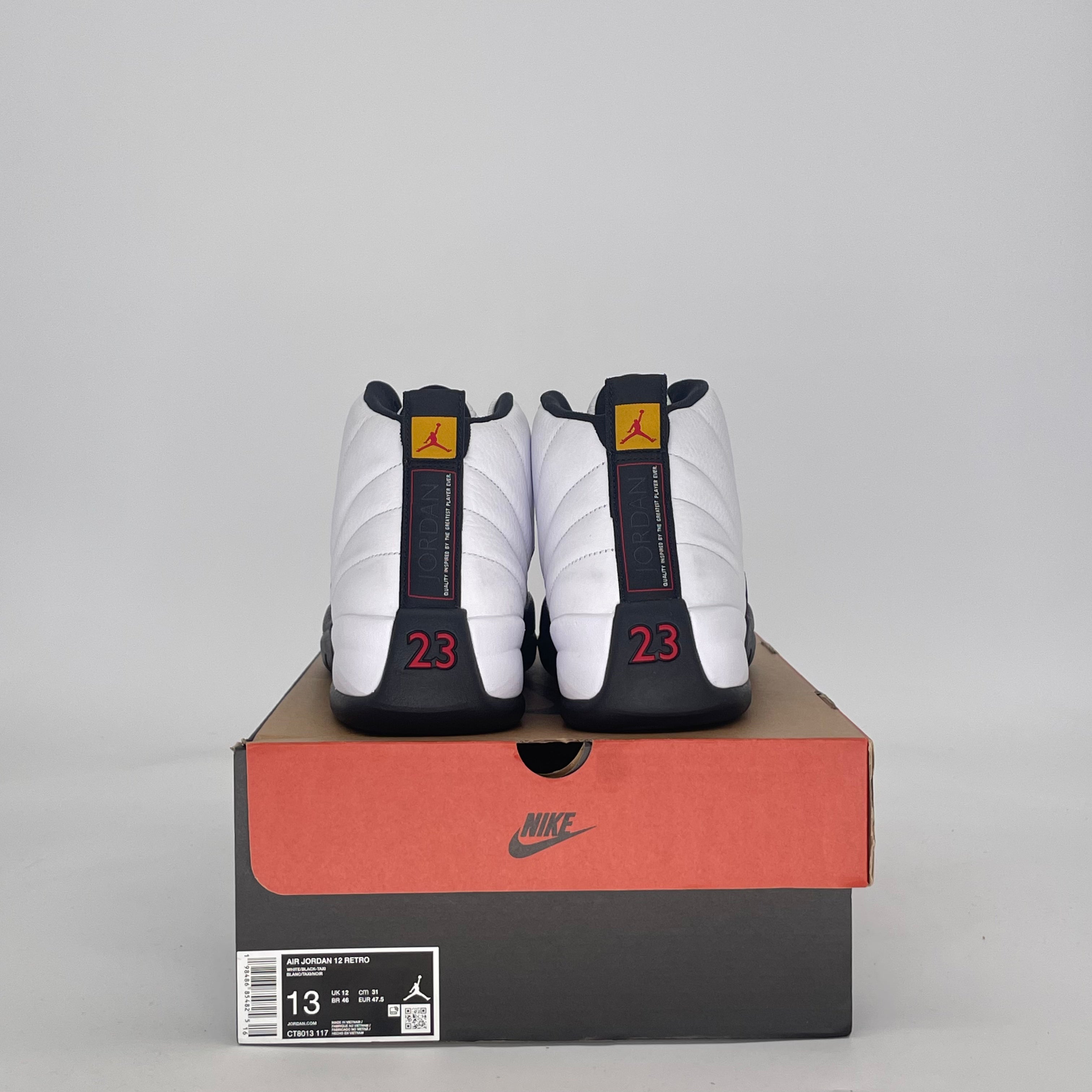 AIR JORDAN 12 TAXI CT8013-117 SIZE 13/14.5W
