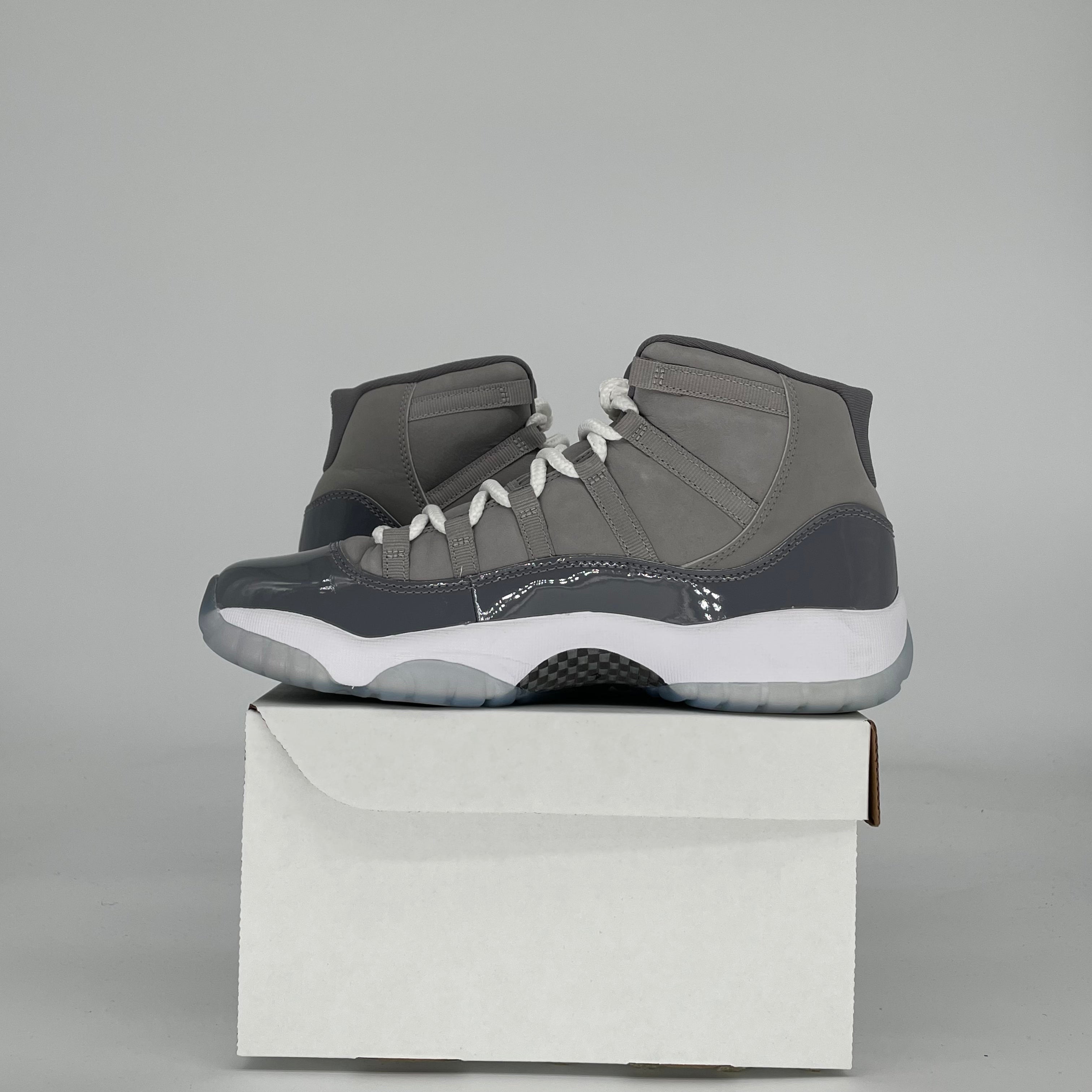 AIR JORDAN 11 COOL GREY 378038-005 SIZE 7/8.5W
