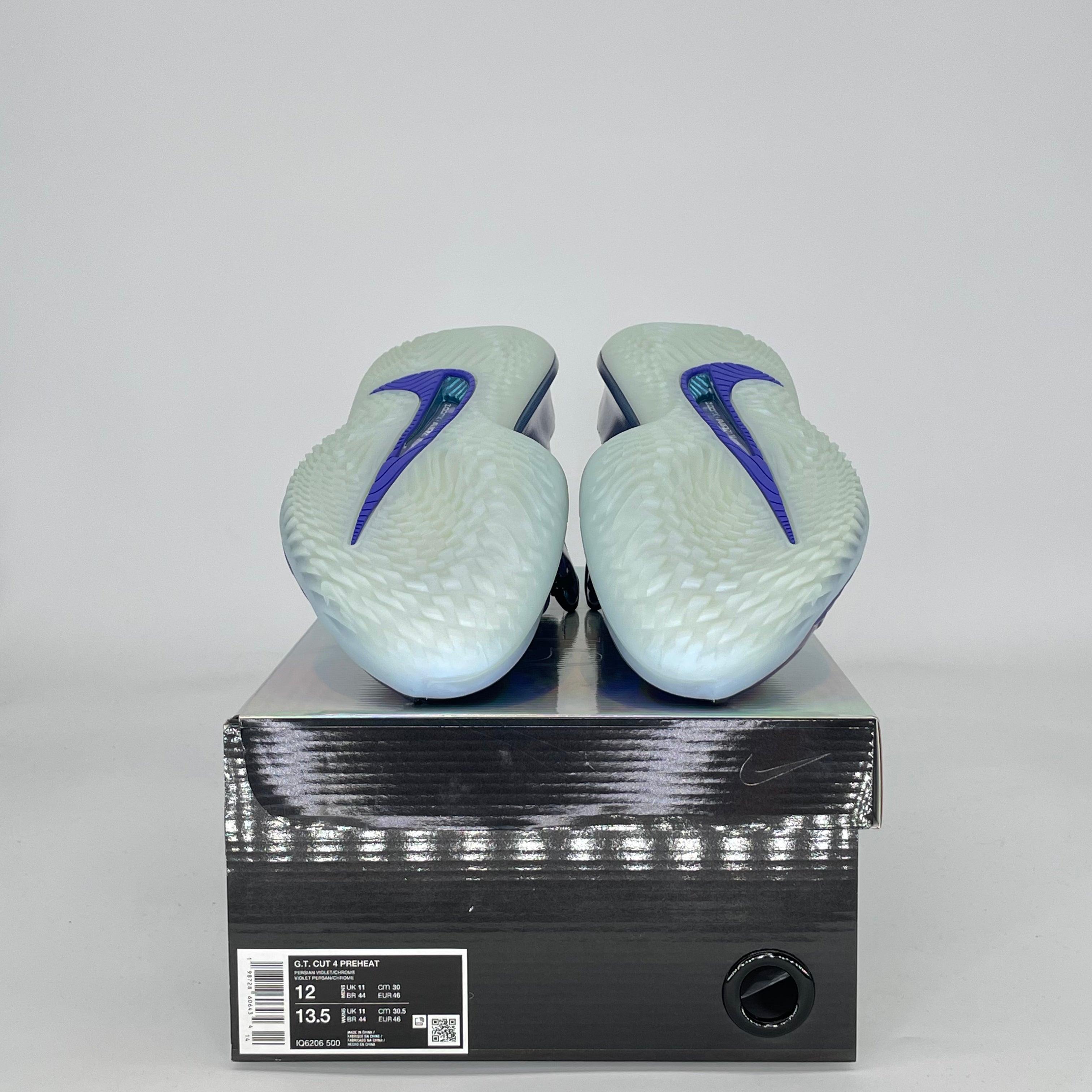 NIKE AIR ZOOM GT CUT 4 PREHEAT IQ6206-500 SIZE 12/13.5W