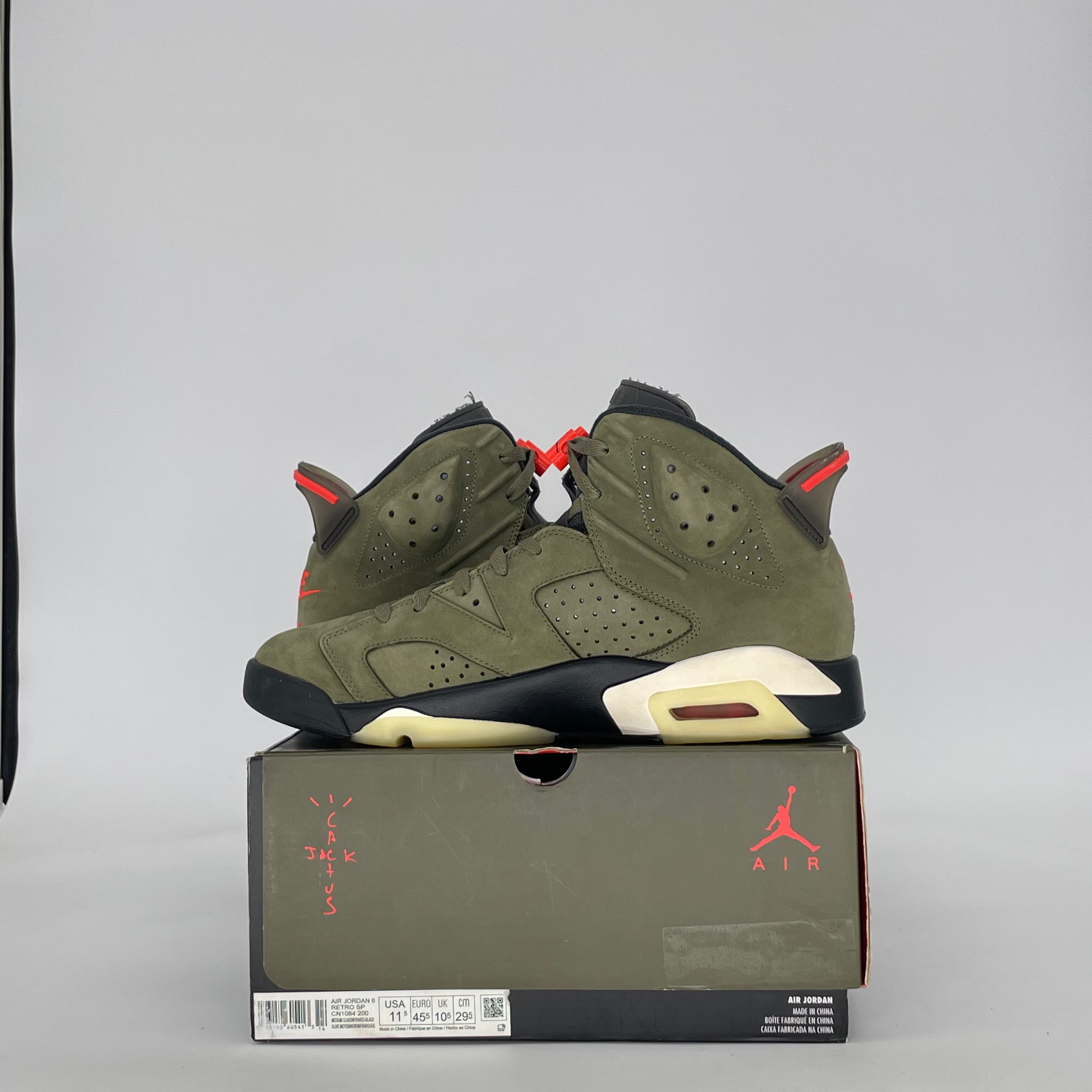 AIR JORDAN 6 TRAVIS SCOTT CN1084-200 SIZE 11.5/13W
