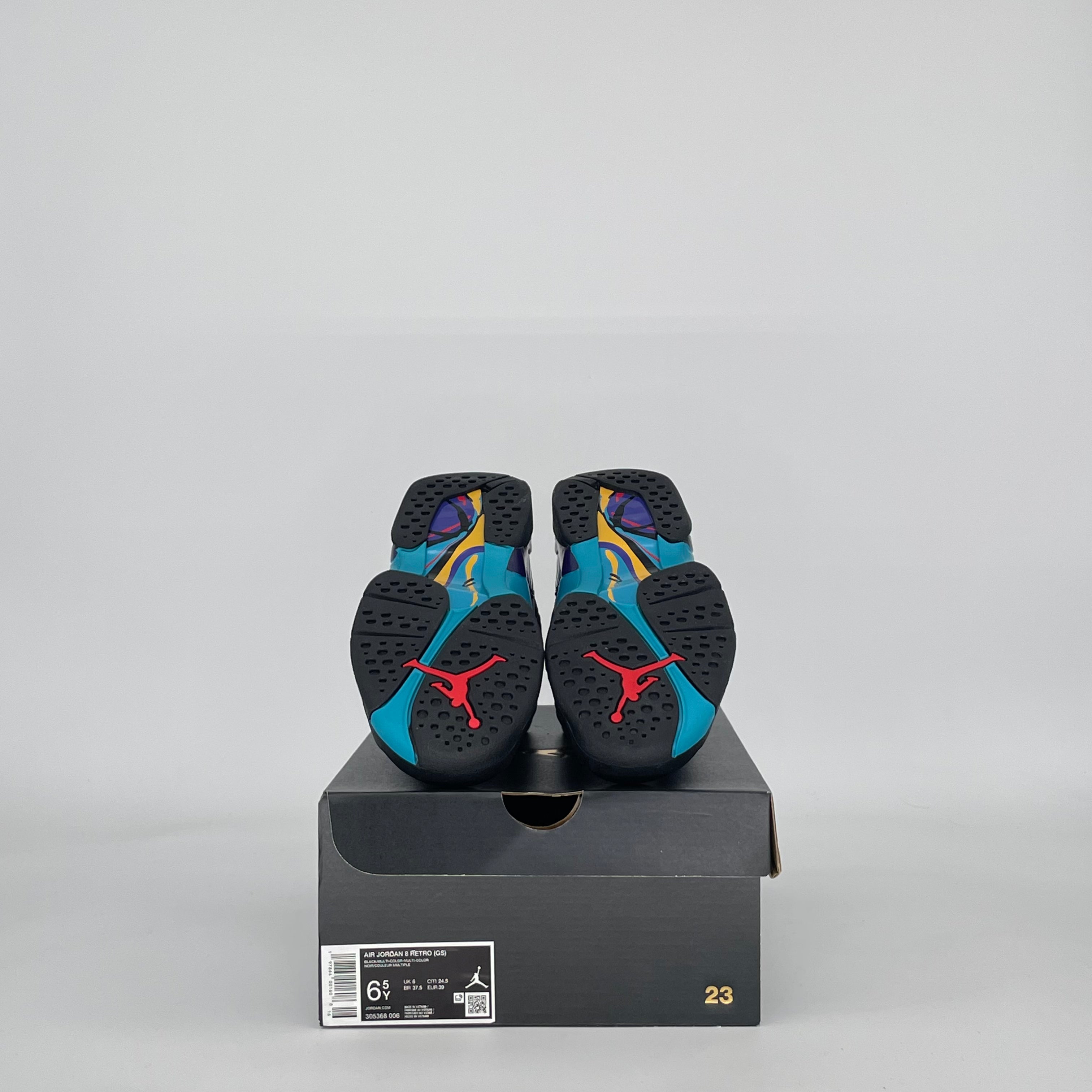 AIR JORDAN 8 AQUA 305368-006 SIZE 6.5/8W GS