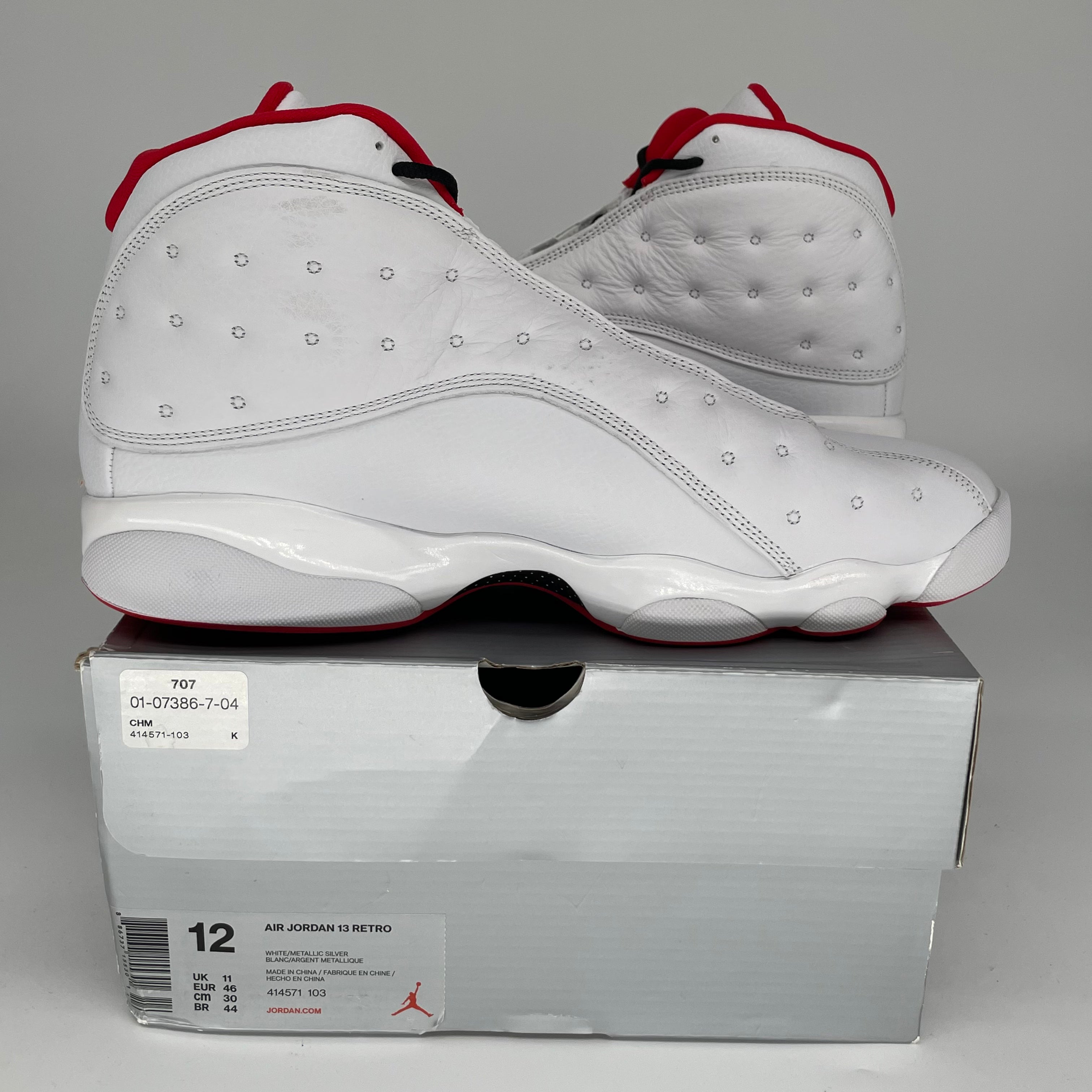 AIR JORDAN 13 ALTERNATE HISTORY OF FLIGHT SIZE 12 414571-103