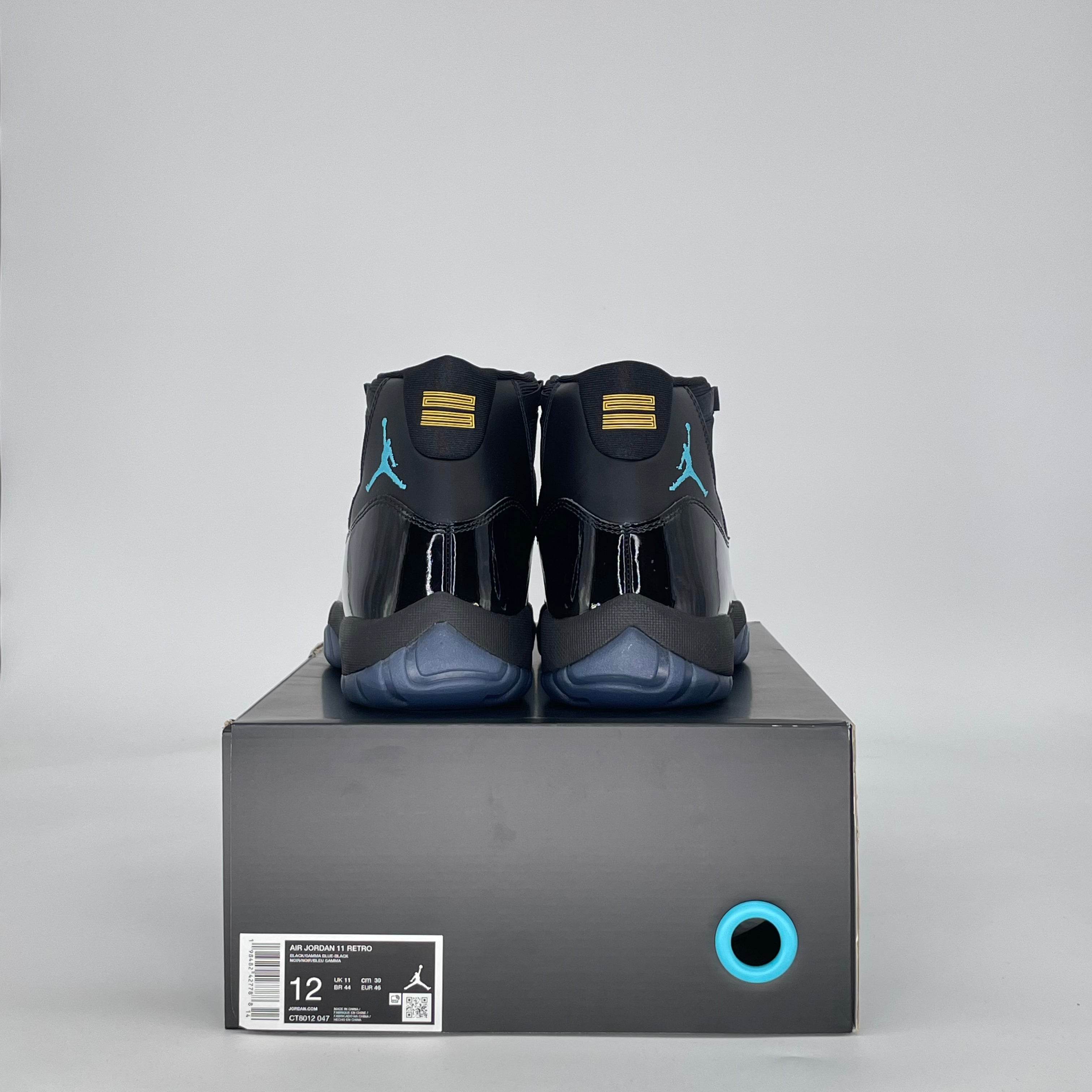 AIR JORDAN 11 GAMMA BLUE CT8012-047 SIZE 12/13.5W