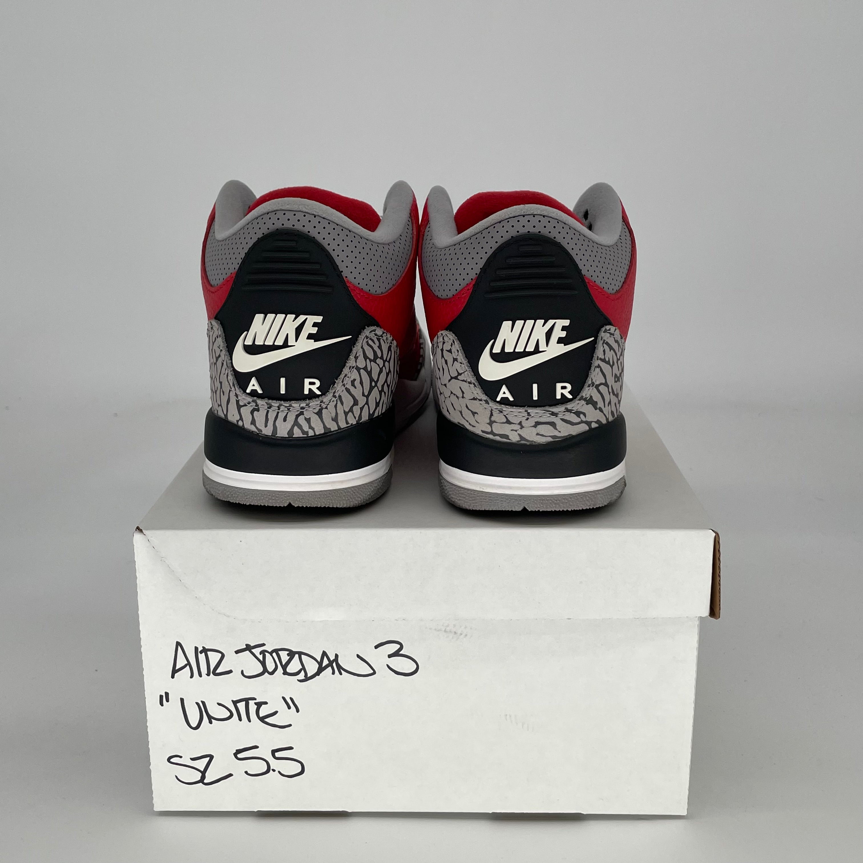 AIR JORDAN 3 UNITE SIZE 5.5/7W CK5692-600