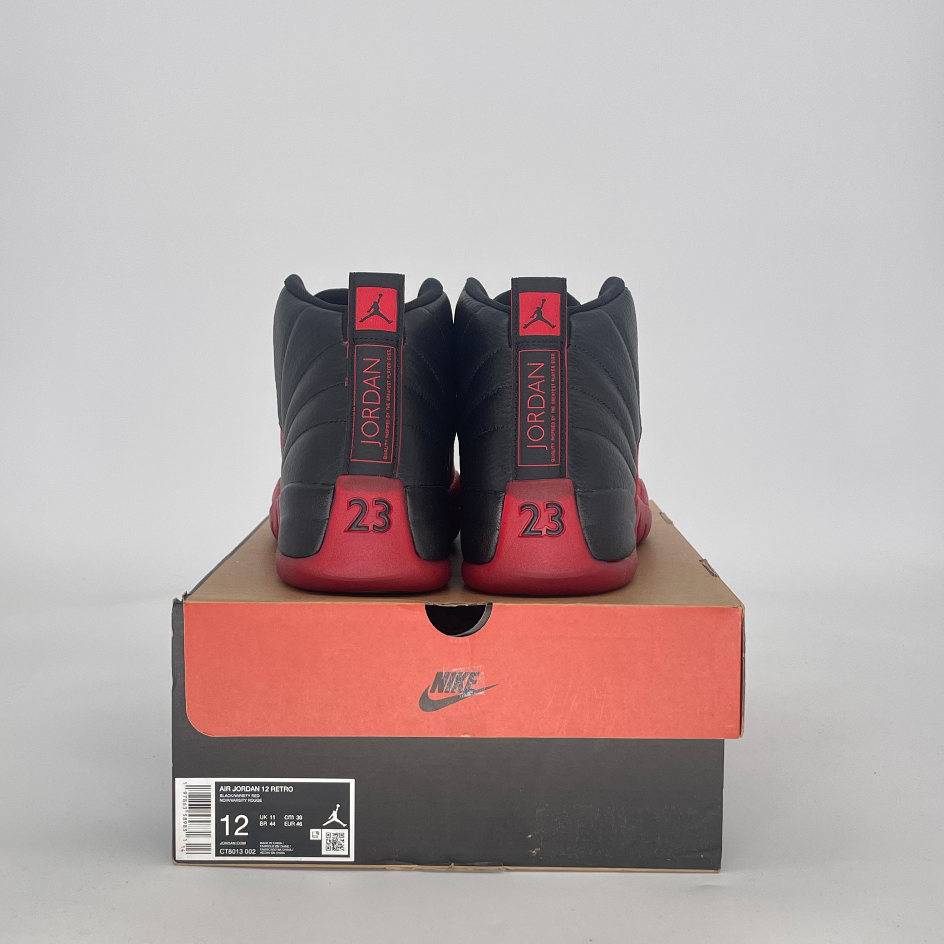AIR JORDAN 12 FLU GAME CT8013-002 SIZE 12/13.5W