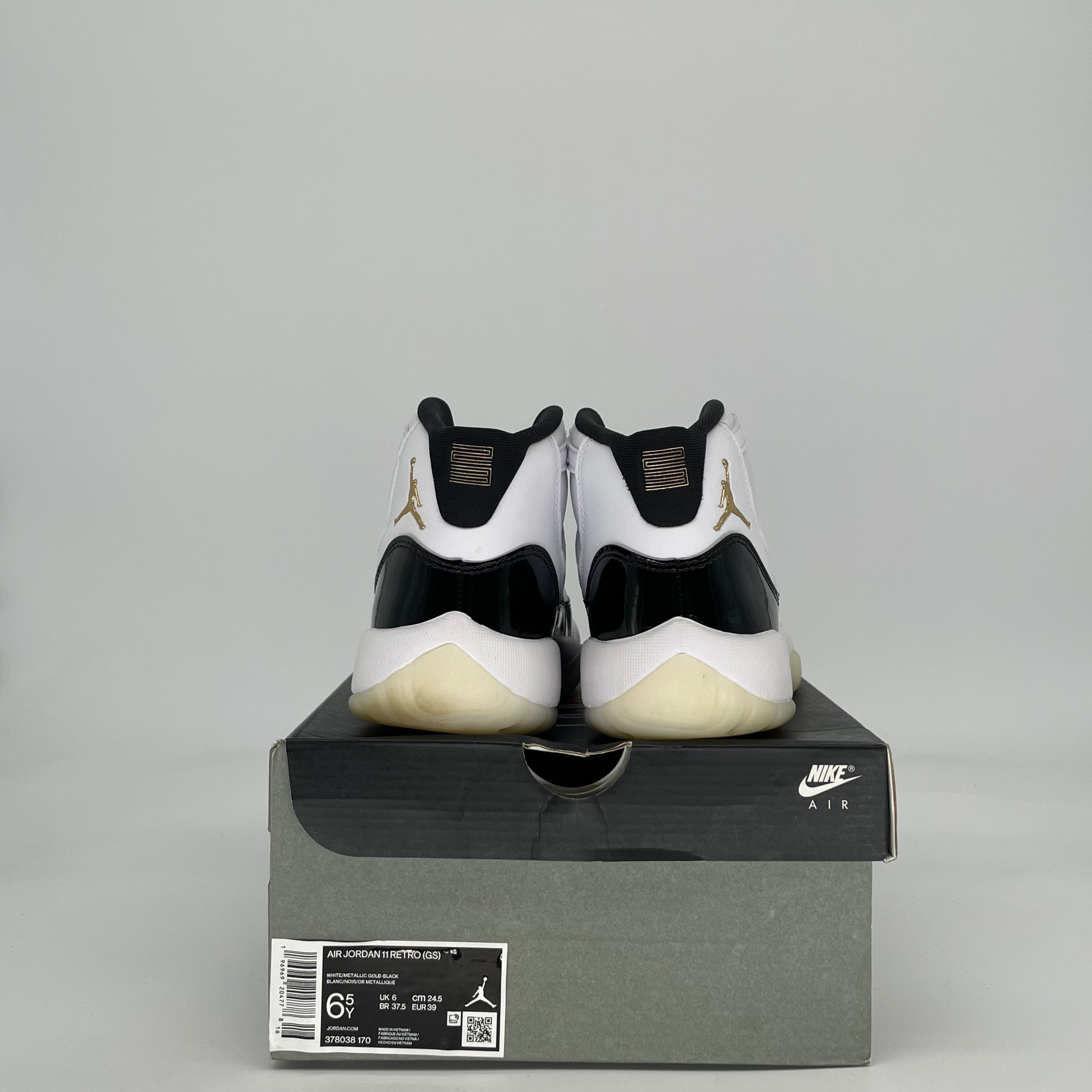 AIR JORDAN 11 DMP GRATITUDE 378038-170 SIZE 6.5/8W