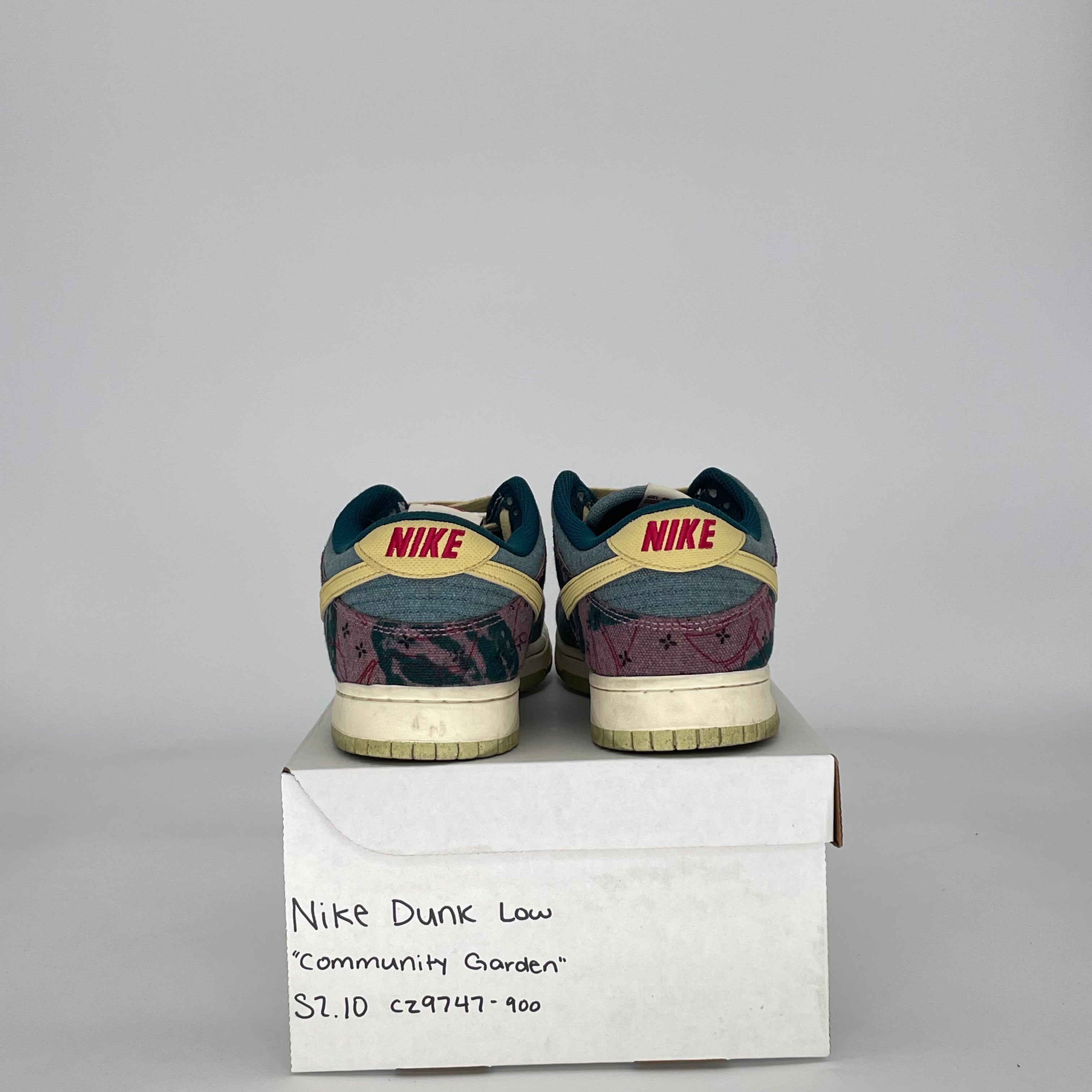 NIKE DUNK LOW COMMUNITY GARDEN CZ9747-900 SIZE 10/11.5W