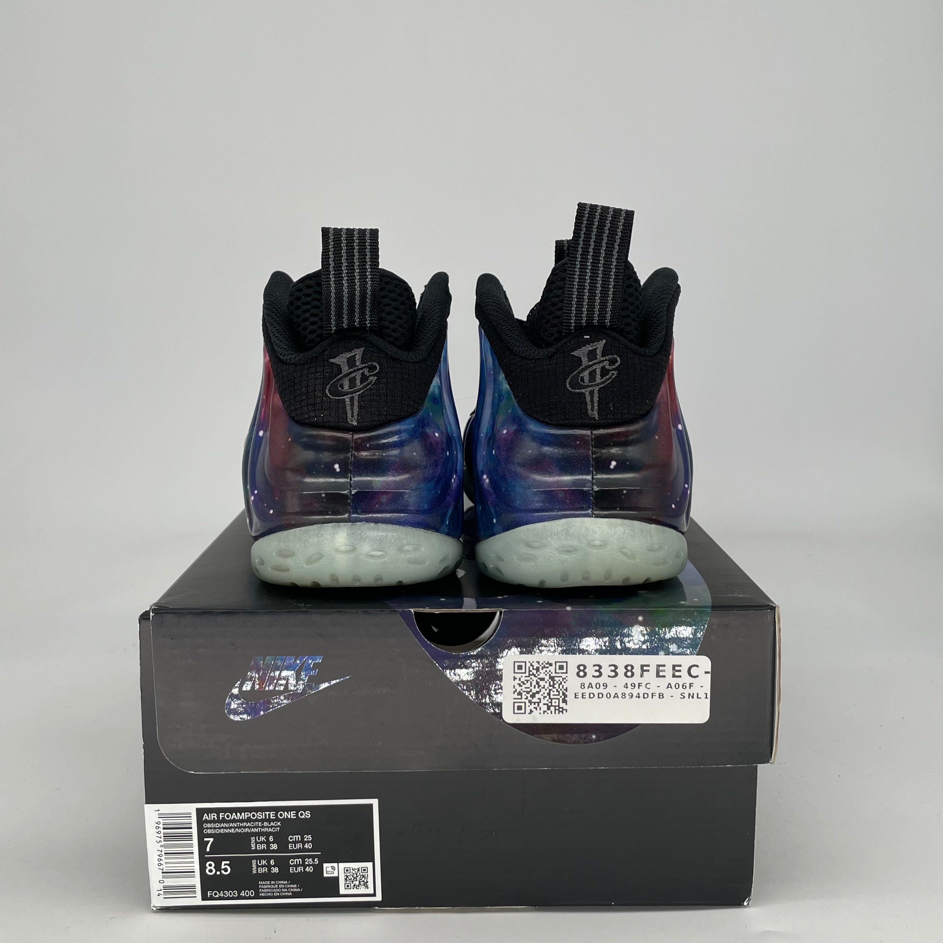 NIKE AIR FOAMPOSITE ONE GALAXY 2025 FQ4303-400 SIZE 7/8.5W