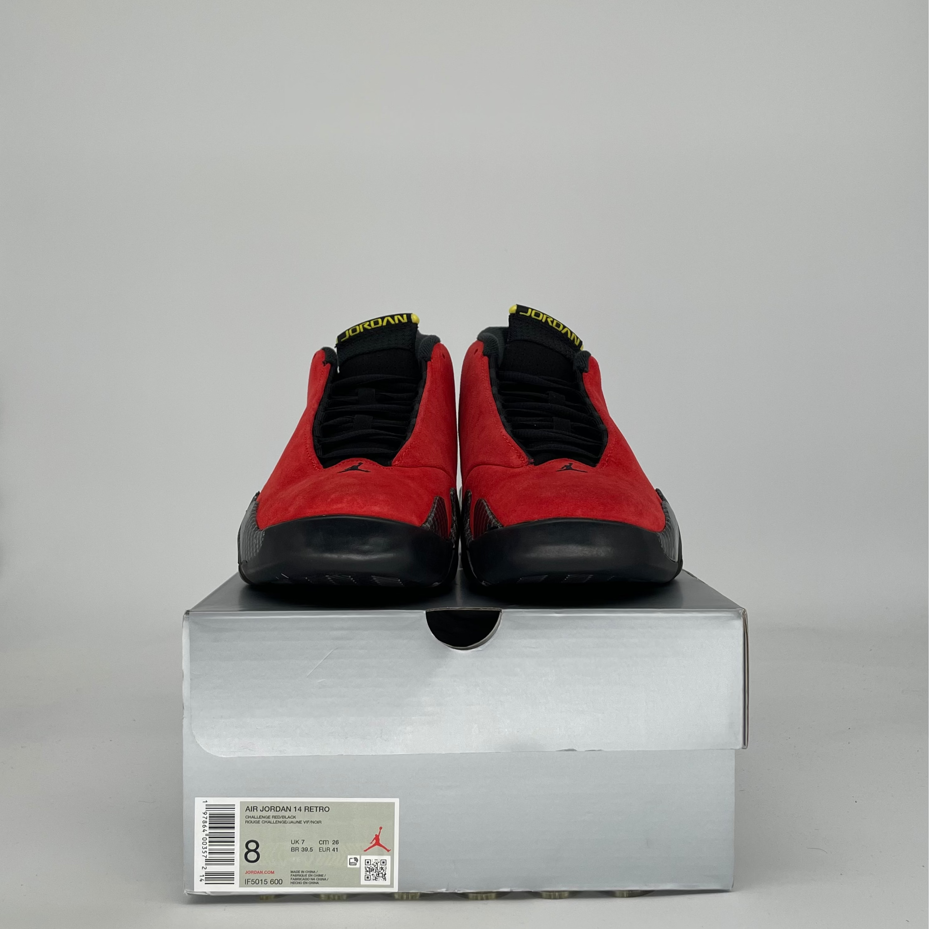 AIR JORDAN 14 FERRARI IF5051-600 SIZE 8/9.5W