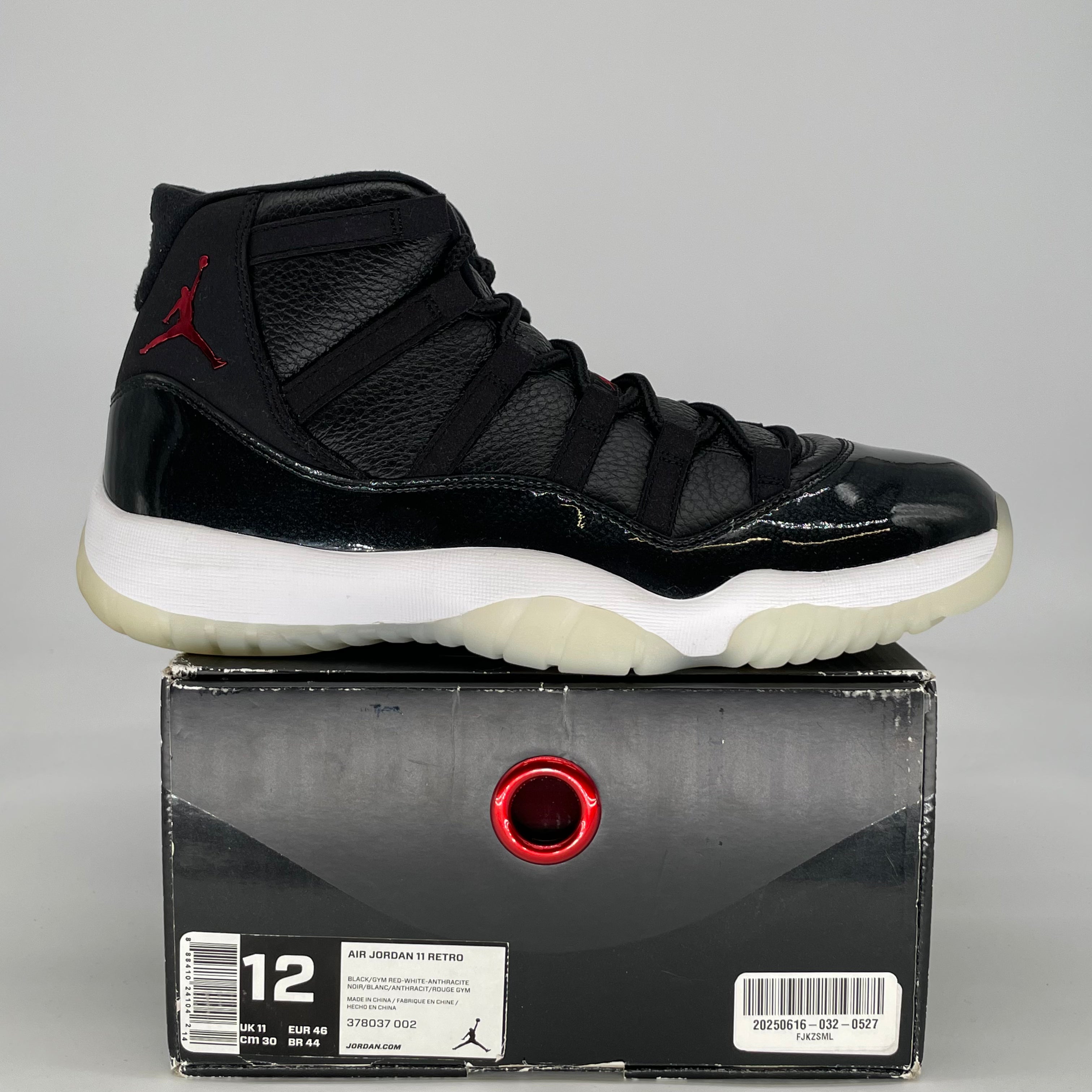 AIR JORDAN 11 72-10 378037-002 SIZE 12/13.5W