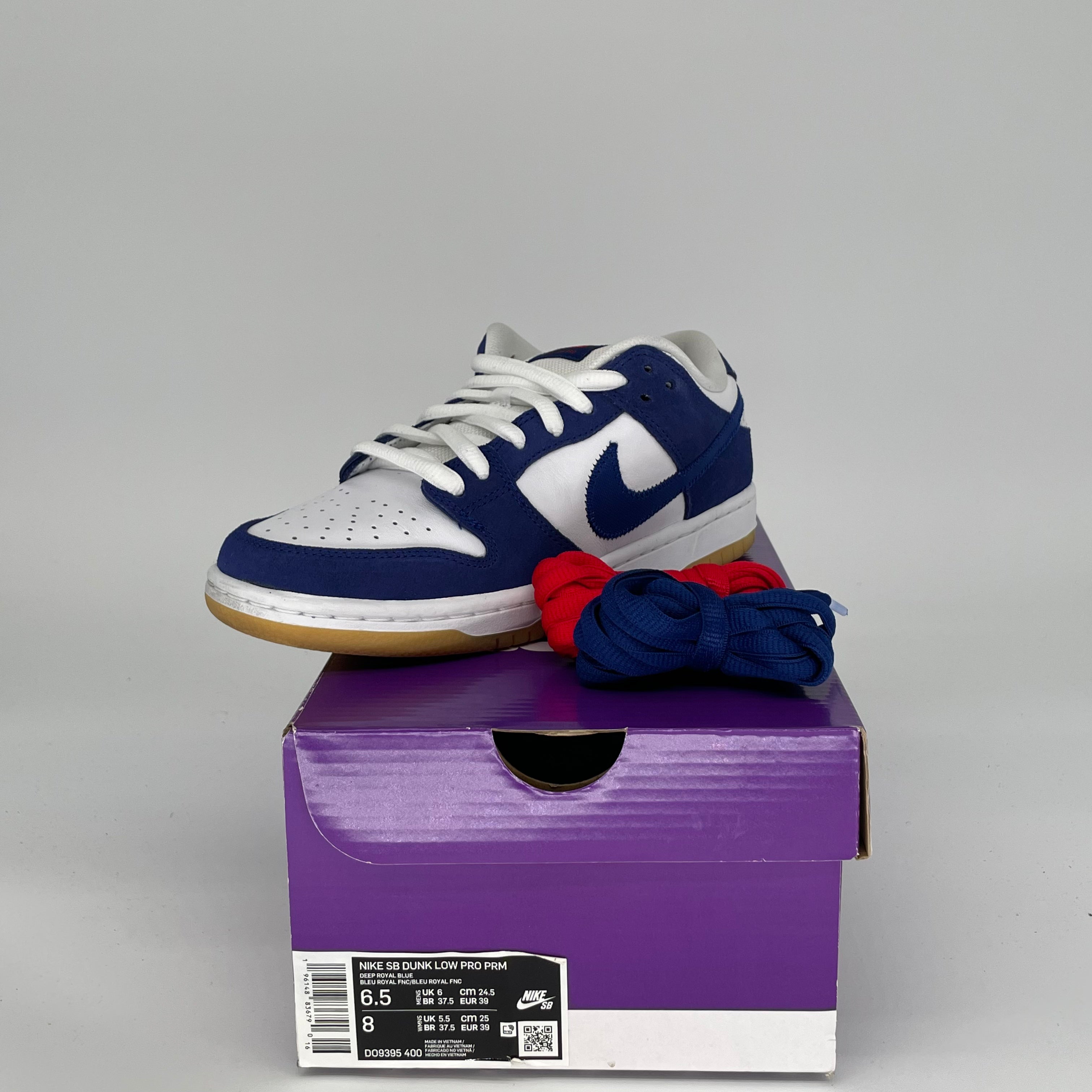 NIKE SB DUNK LOW LA DODGERS DO9395-400 SIZE 6.5/8W