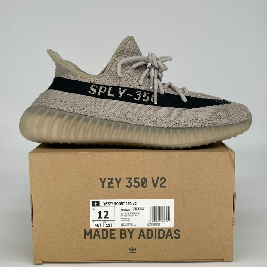 ADIDAS YEEZY 350 V2 SLATE HP7870 SIZE 12/13.5W