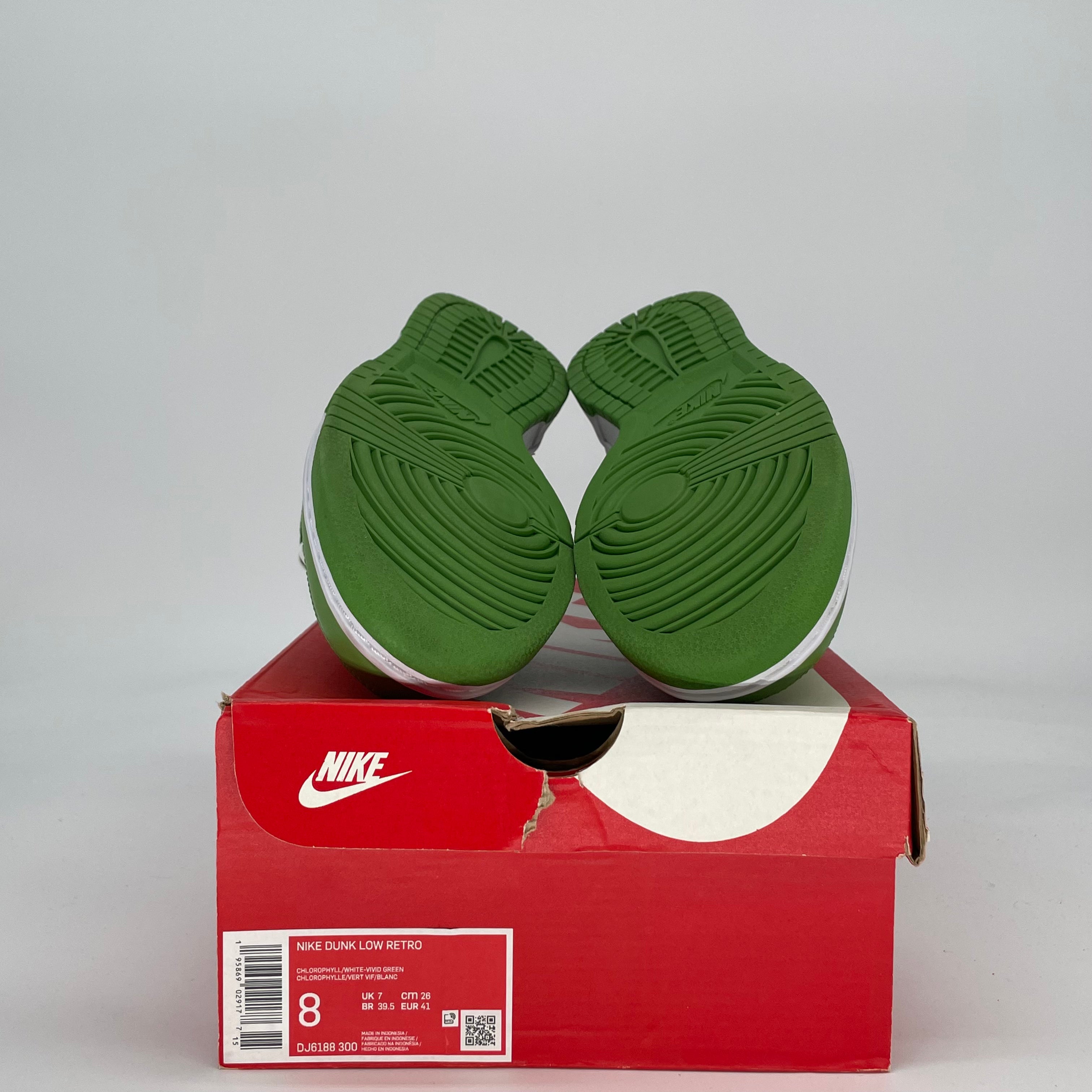 NIKE DUNK LOW CHLOROPHYLL DJ6188-300 SIZE 8/9.5W