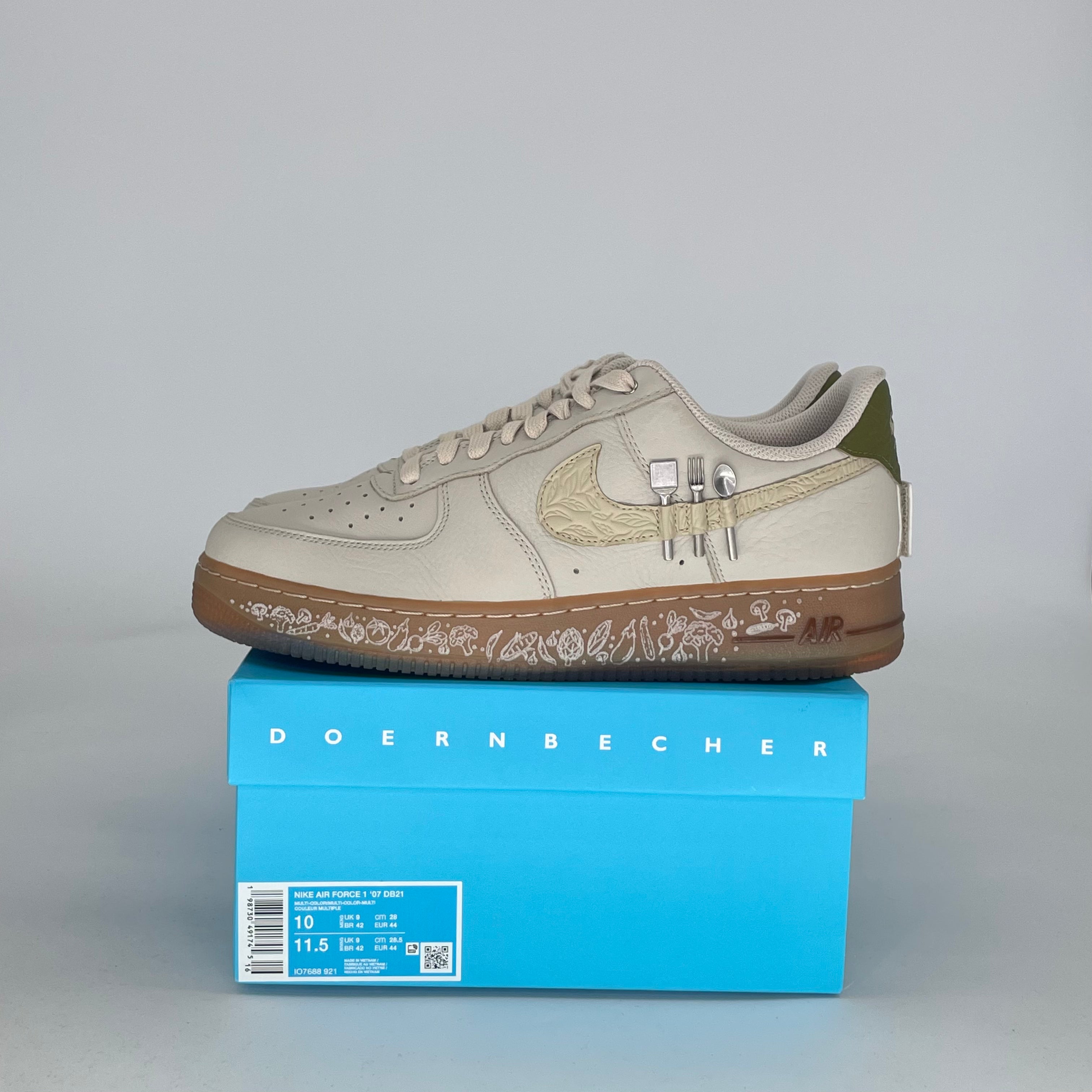 NIKE AIR FORCE 1 LOW DOERNBECHER OLI FASONE-LANCASTER IO7688-921 SIZE 10/11.5W