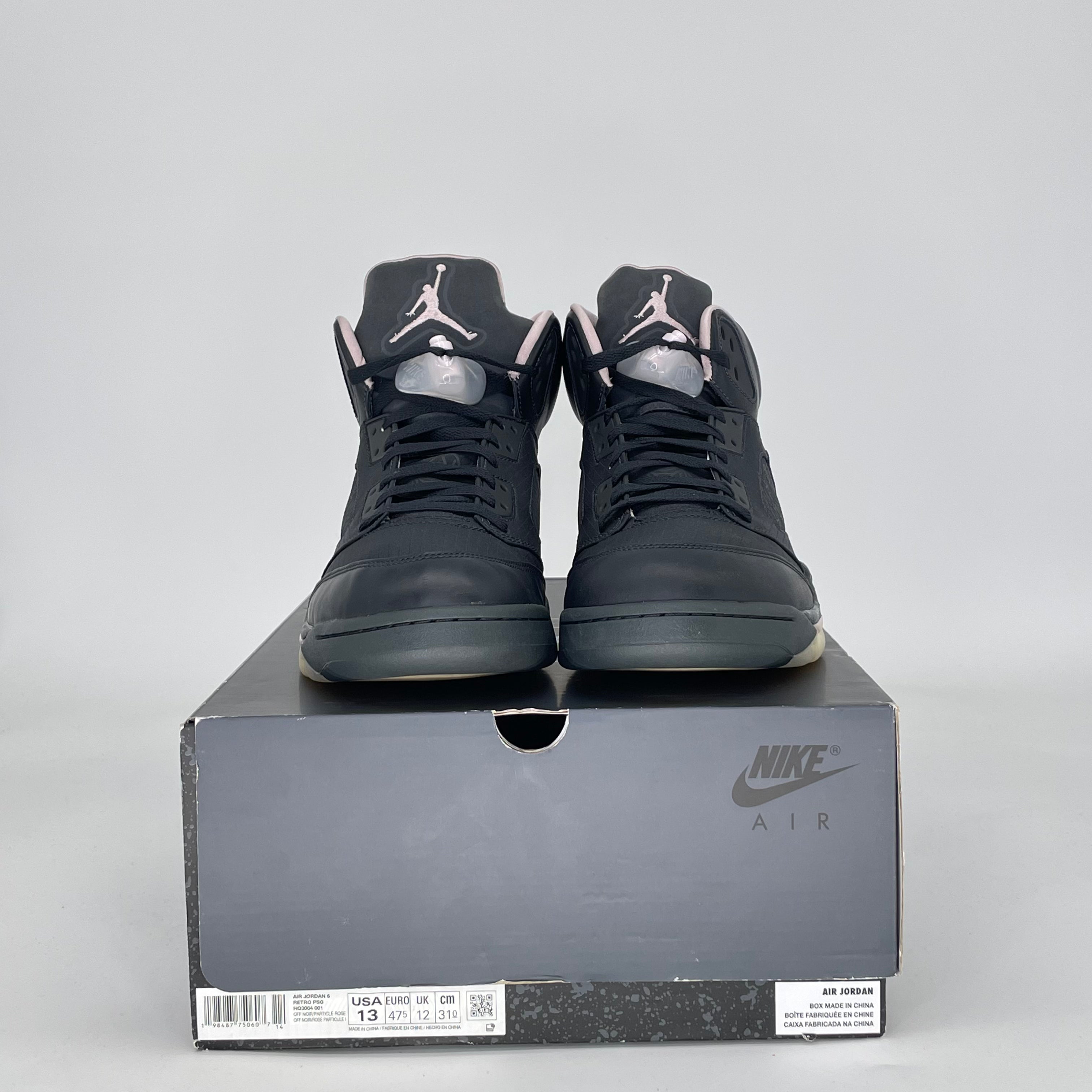 AIR JORDAN 5 PSG OFF NOIR HQ3004-001 SIZE 13/14.5W